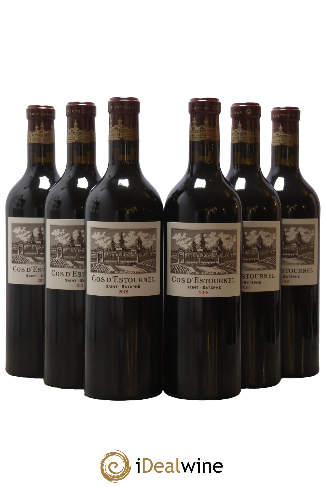 Cos d'Estournel 2ème Grand Cru Classé 2018 - Lot de 6 bouteilles - 0