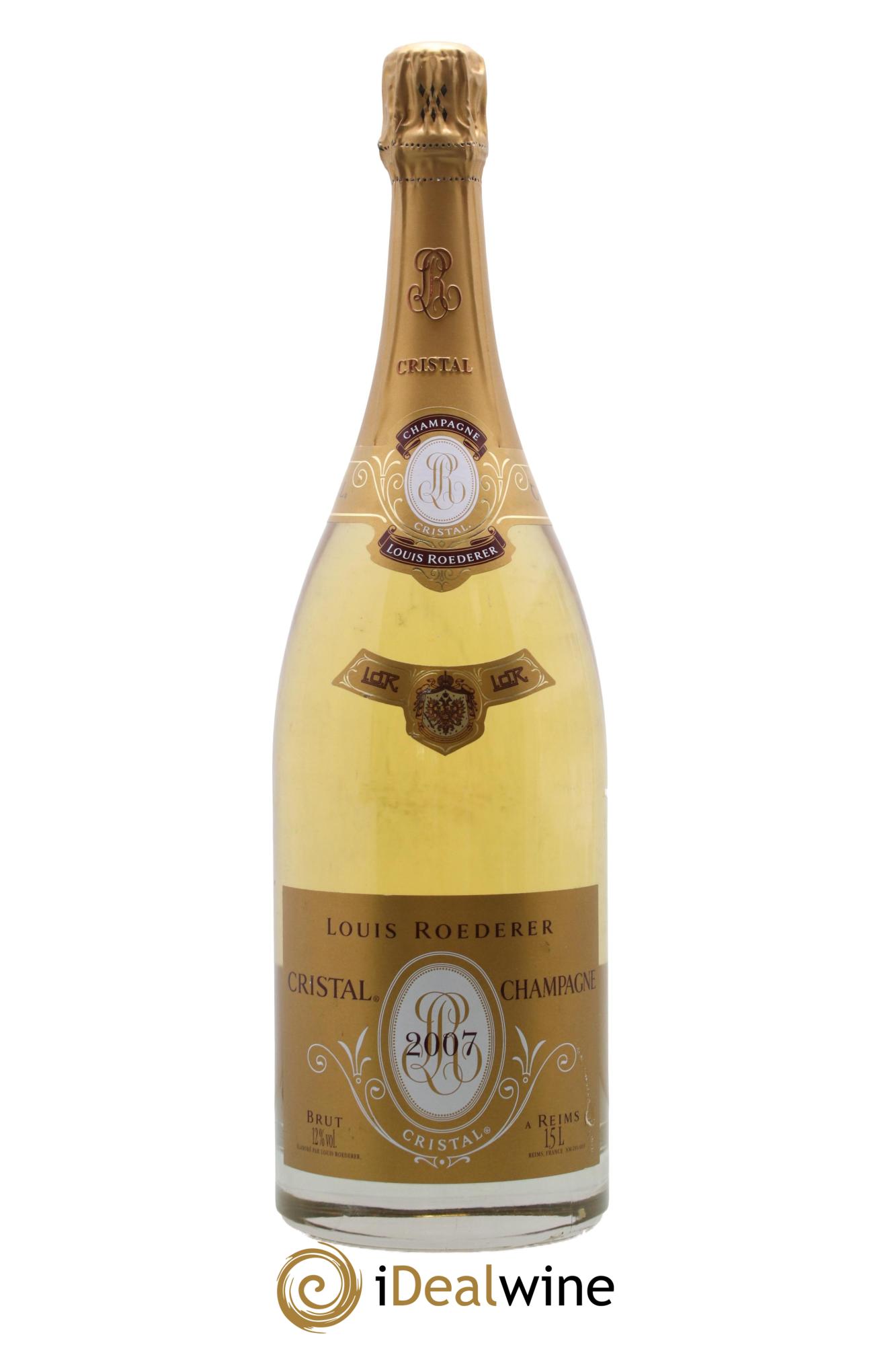 Cristal Louis Roederer 2007 - Lot de 1 magnum - 0