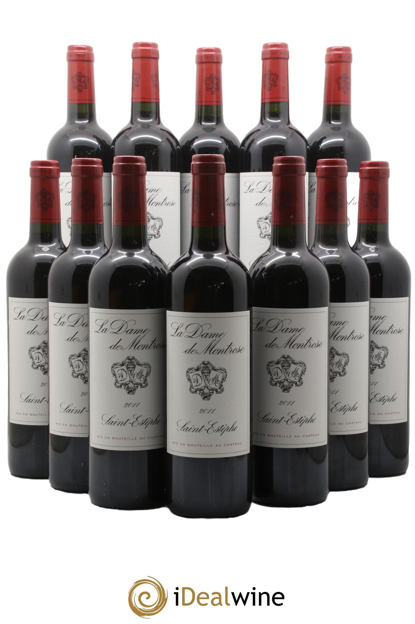 La Dame de Montrose Second Vin 2011 - Lot de 12 bouteilles - 0