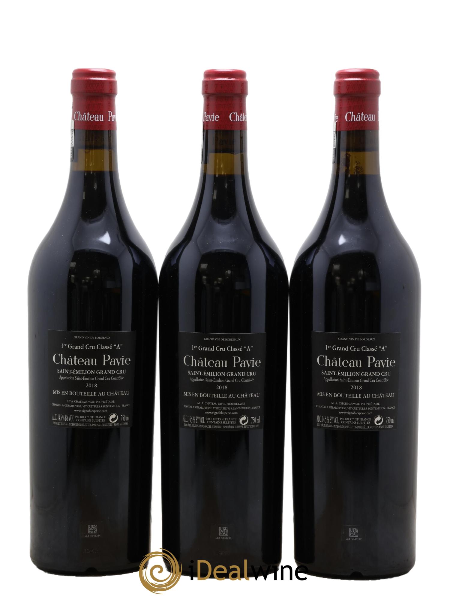 Château Pavie 1er Grand Cru Classé A 2018 - Lot of 6 bottles - 4