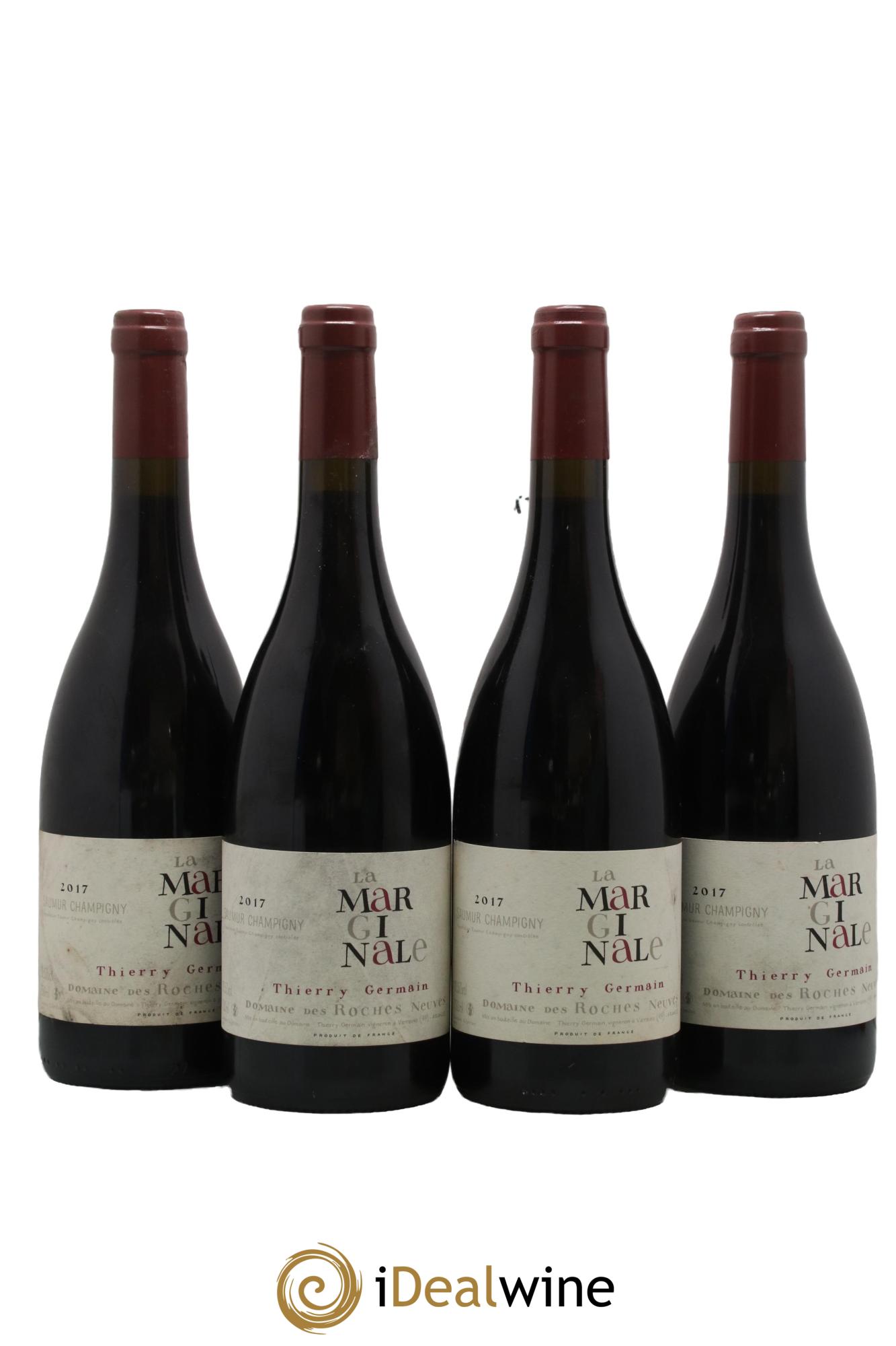 Saumur-Champigny La Marginale Domaine des Roches Neuves - Thierry Germain 2017 - Lot de 4 bouteilles - 0