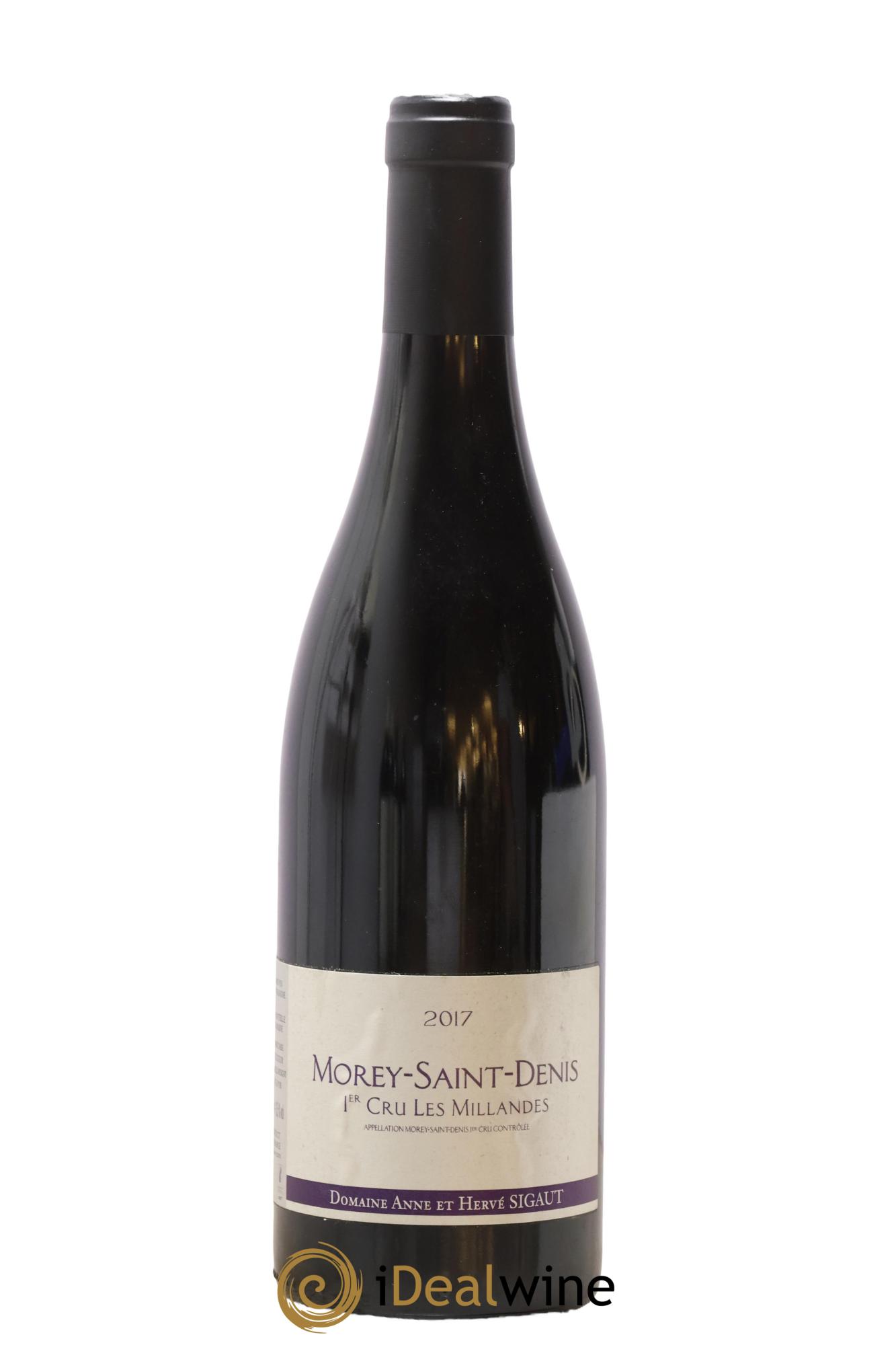 Morey-Saint-Denis 1er Cru Les Millandes Anne et Hervé Sigaut (Domaine) 2017 - Lot de 1 bouteille - 0