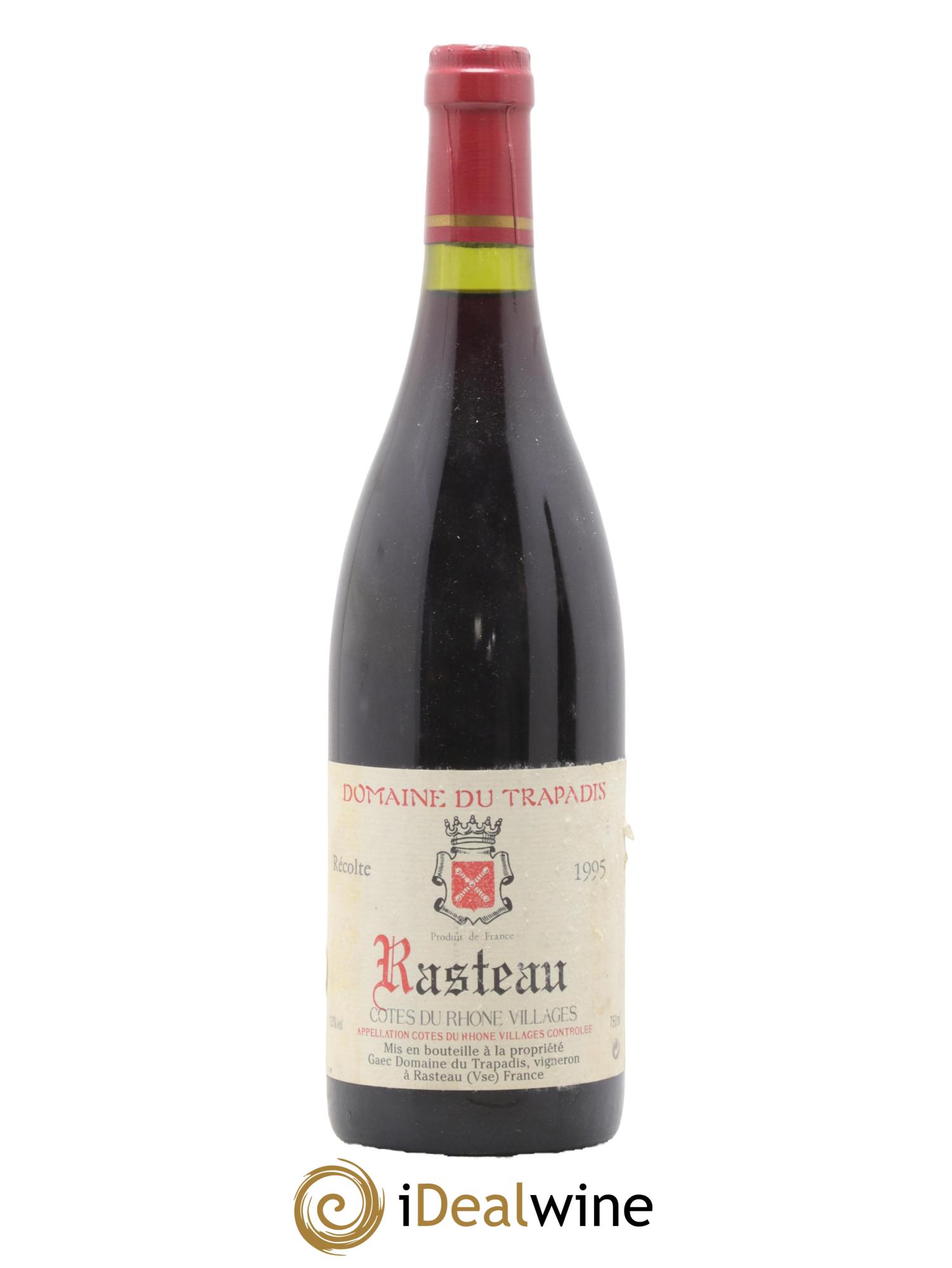 Rasteau Domaine du Trapadis 1995 - Lot of 1 bottle - 0