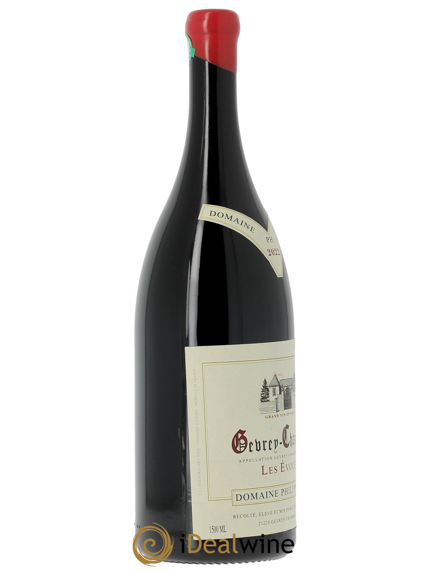 Gevrey-Chambertin Les Evocelles Tilleuls (Domaine des) - Philippe Livera 2022 - Lot de 1 magnum - 2