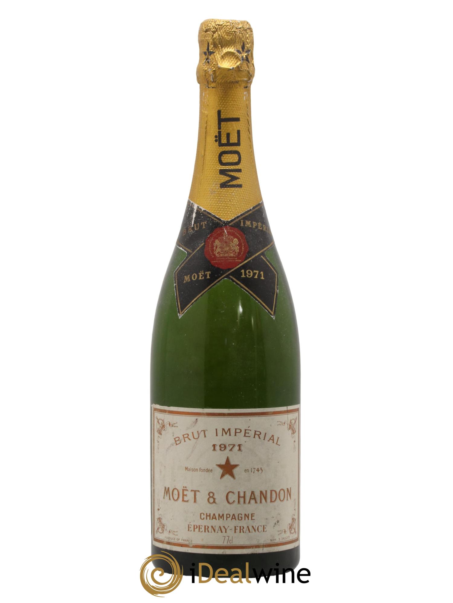Impérial Brut Moët et Chandon 1971 - Lot de 1 bouteille - 0