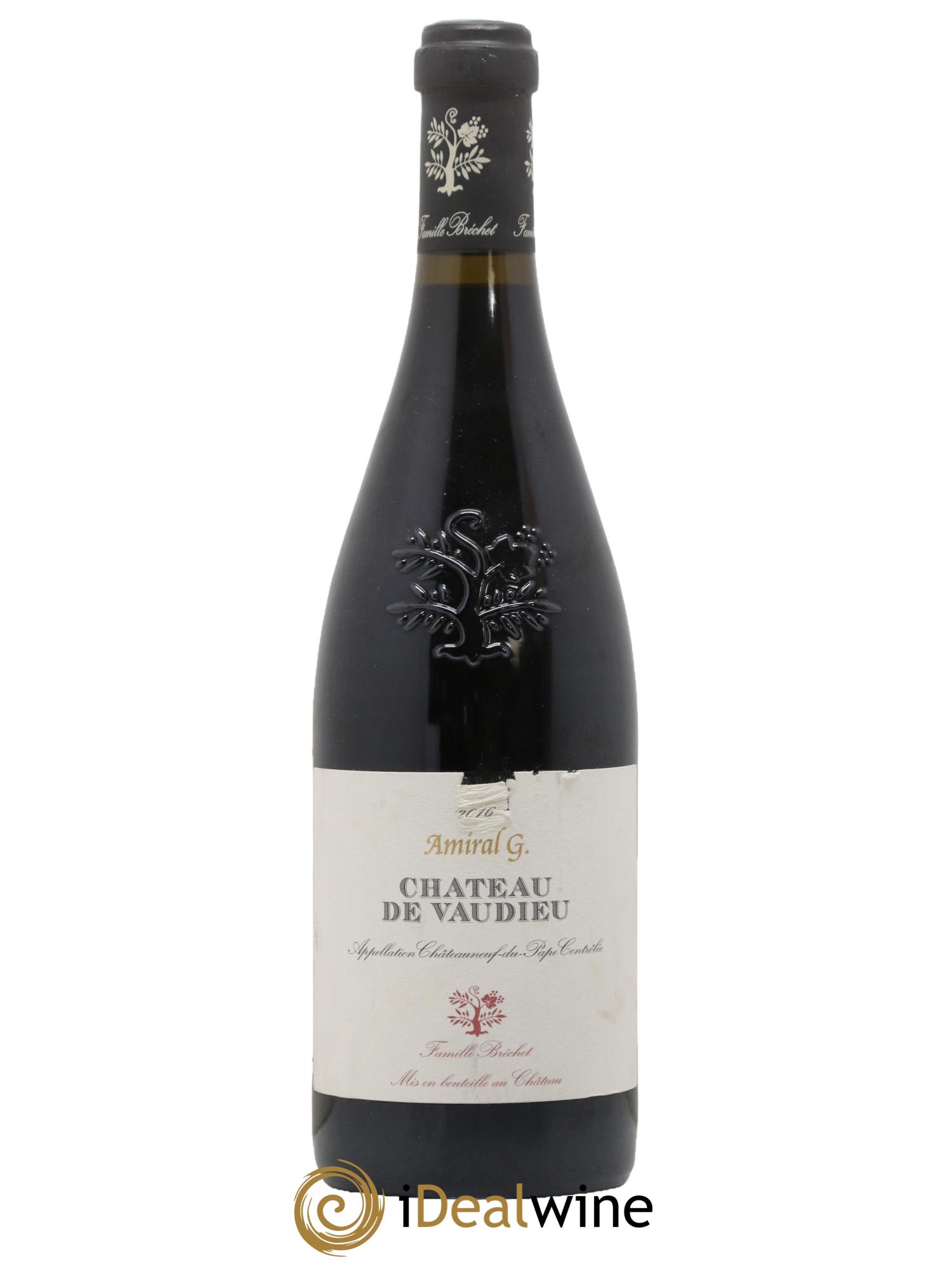 Châteauneuf-du-Pape Vaudieu Amiral G 2016 - Lot of 1 bottle - 0