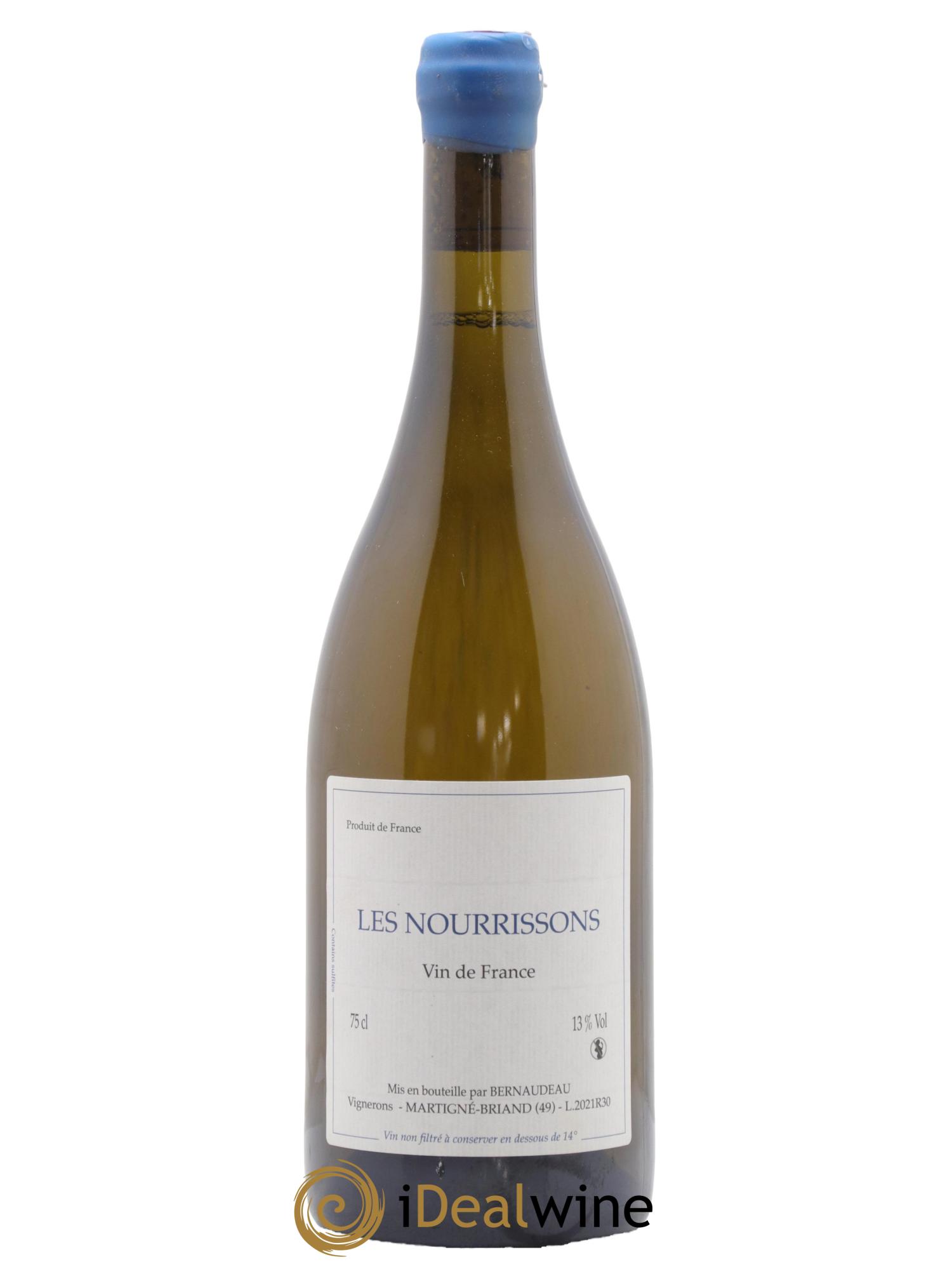 Vin de France Les Nourrissons Stéphane Bernaudeau 2021 - Lot de 1 bouteille - 0