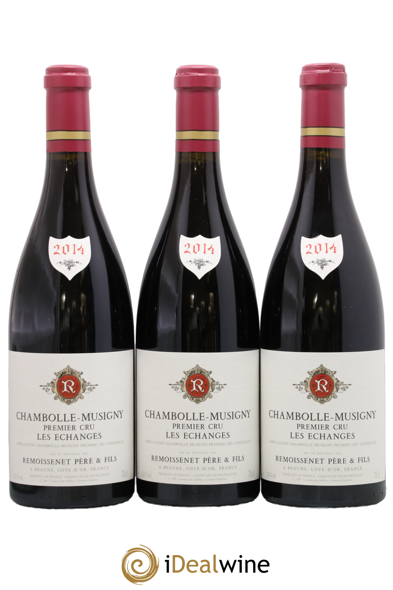 Chambolle-Musigny 1er Cru Les Echanges Remoissenet Père et Fils 2014 - Lot de 3 bouteilles - 0