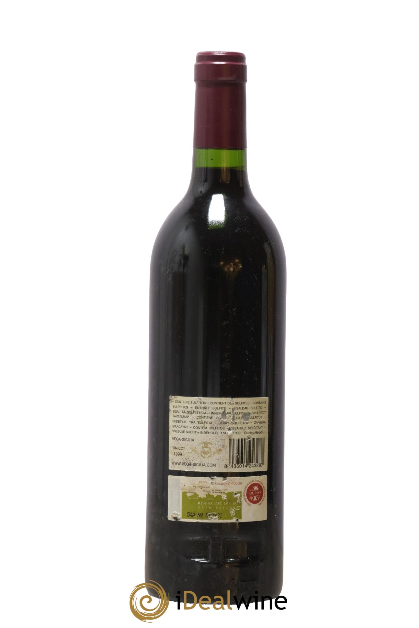 Ribera Del Duero DO Vega Sicilia Unico Famille Alvarez 1999 - Lotto di 1 bottiglia - 1