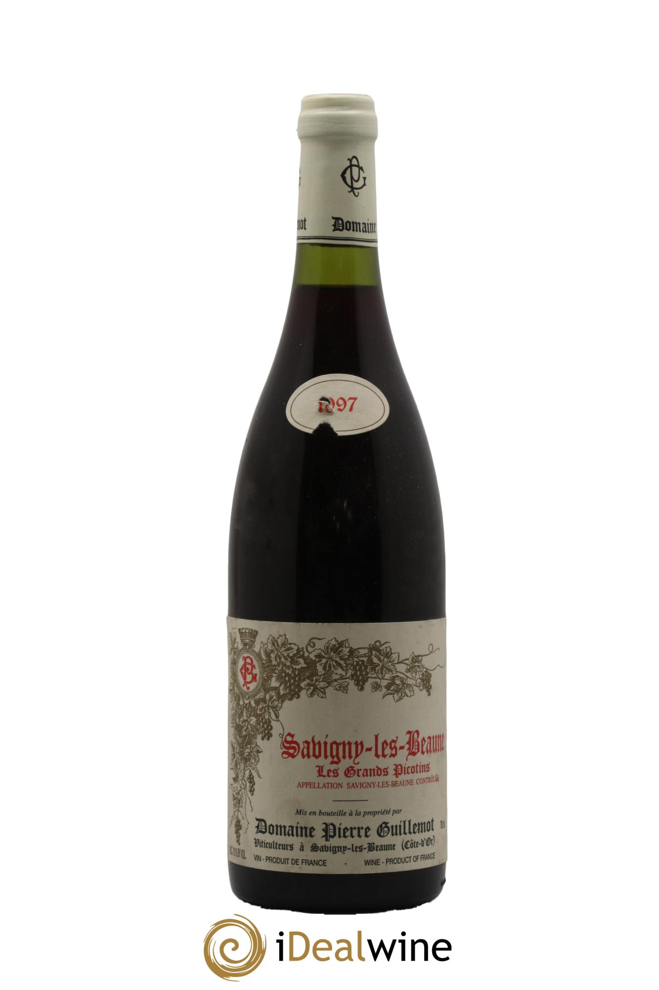 Savigny-lès-Beaune Les Grands Picotins Pierre Guillemot 1997 - Lot de 1 bouteille - 0