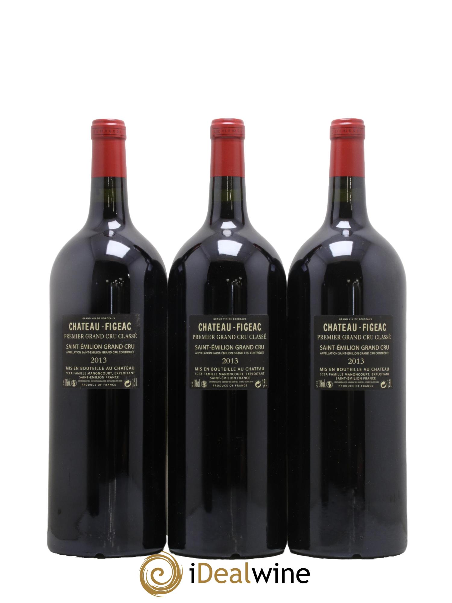 Château Figeac 1er Grand Cru Classé A 2013 - Lot de 6 magnums - 4