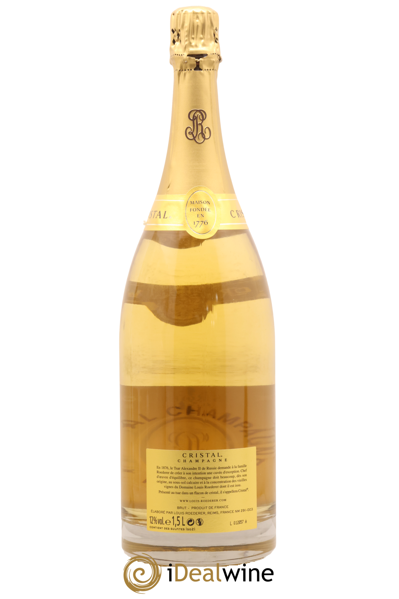 Cristal Louis Roederer 2009 - Lot de 1 magnum - 1