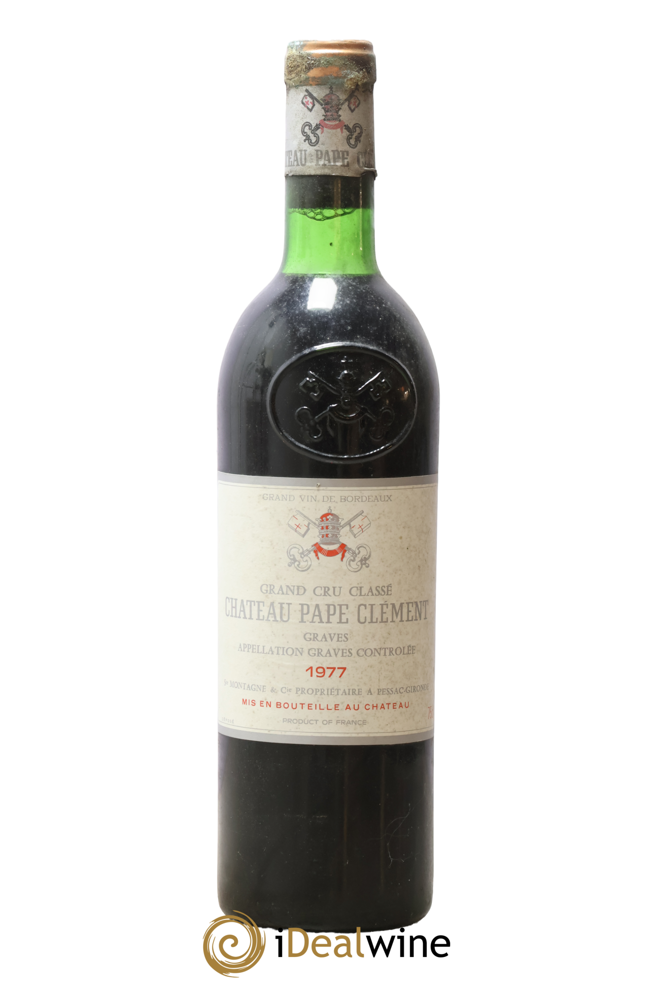 Château Pape Clément Cru Classé de Graves 1977 - Lot of 1 bottle - 0