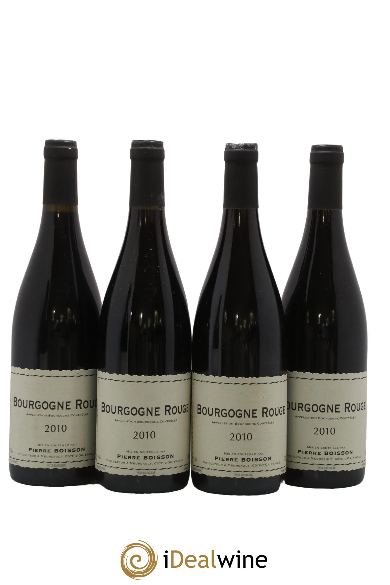 Bourgogne Pierre Boisson (Domaine) 2010 - Lotto di 4 bottiglie - 0