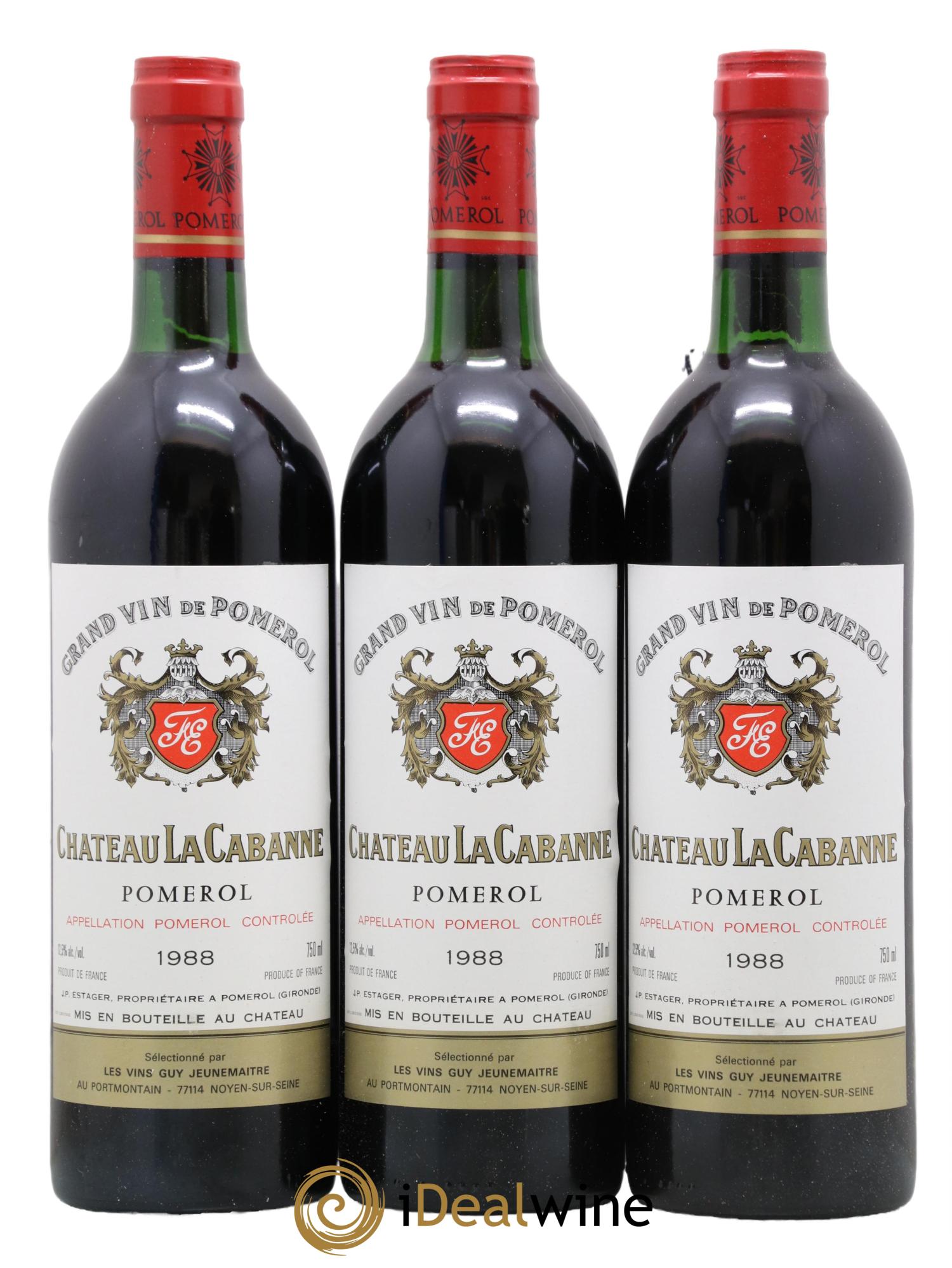 Château la Cabanne 1988 - Lot de 12 bouteilles - 4