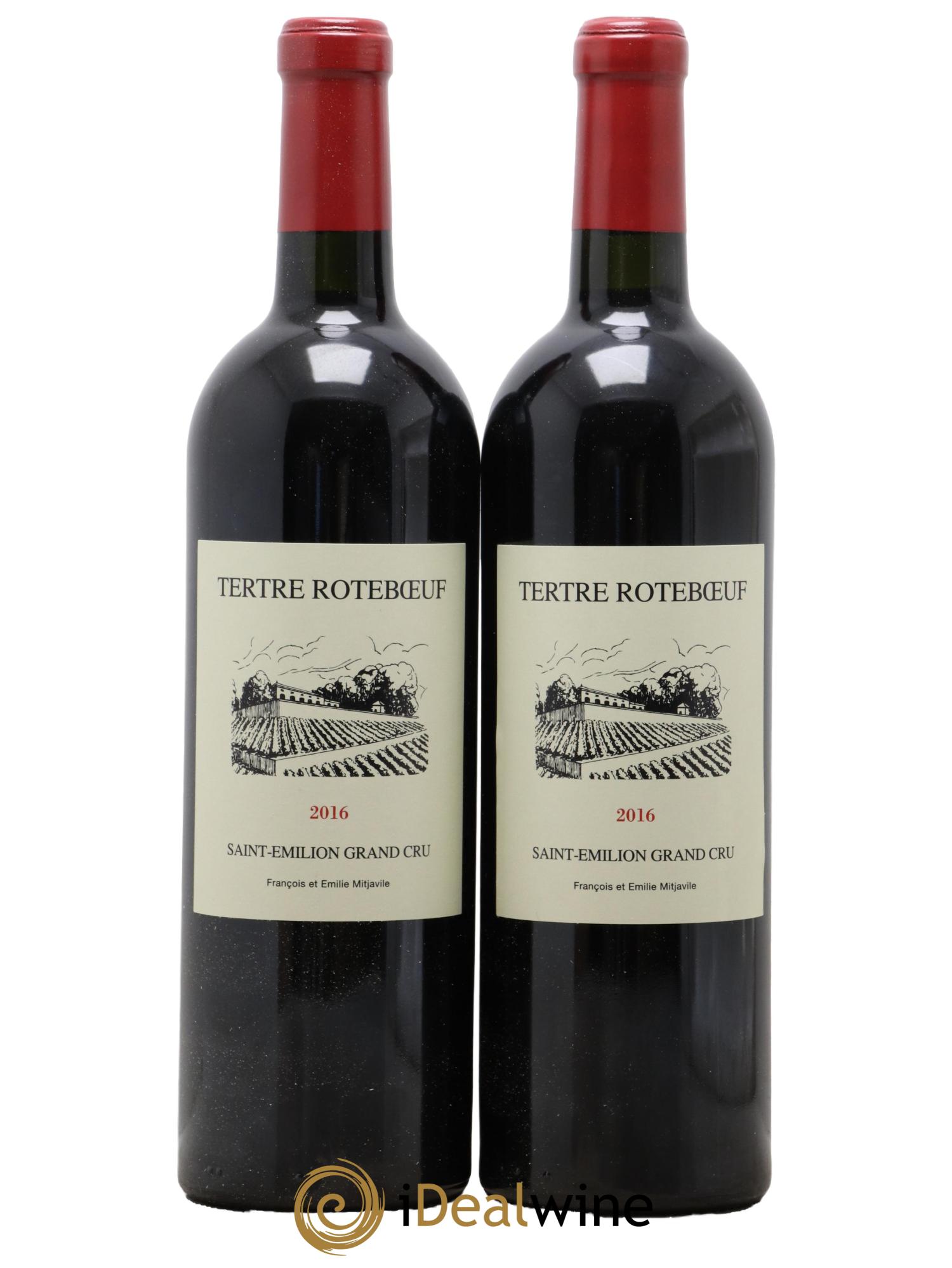 Château Tertre Roteboeuf 2016 - Lotto di 2 bottiglie - 0
