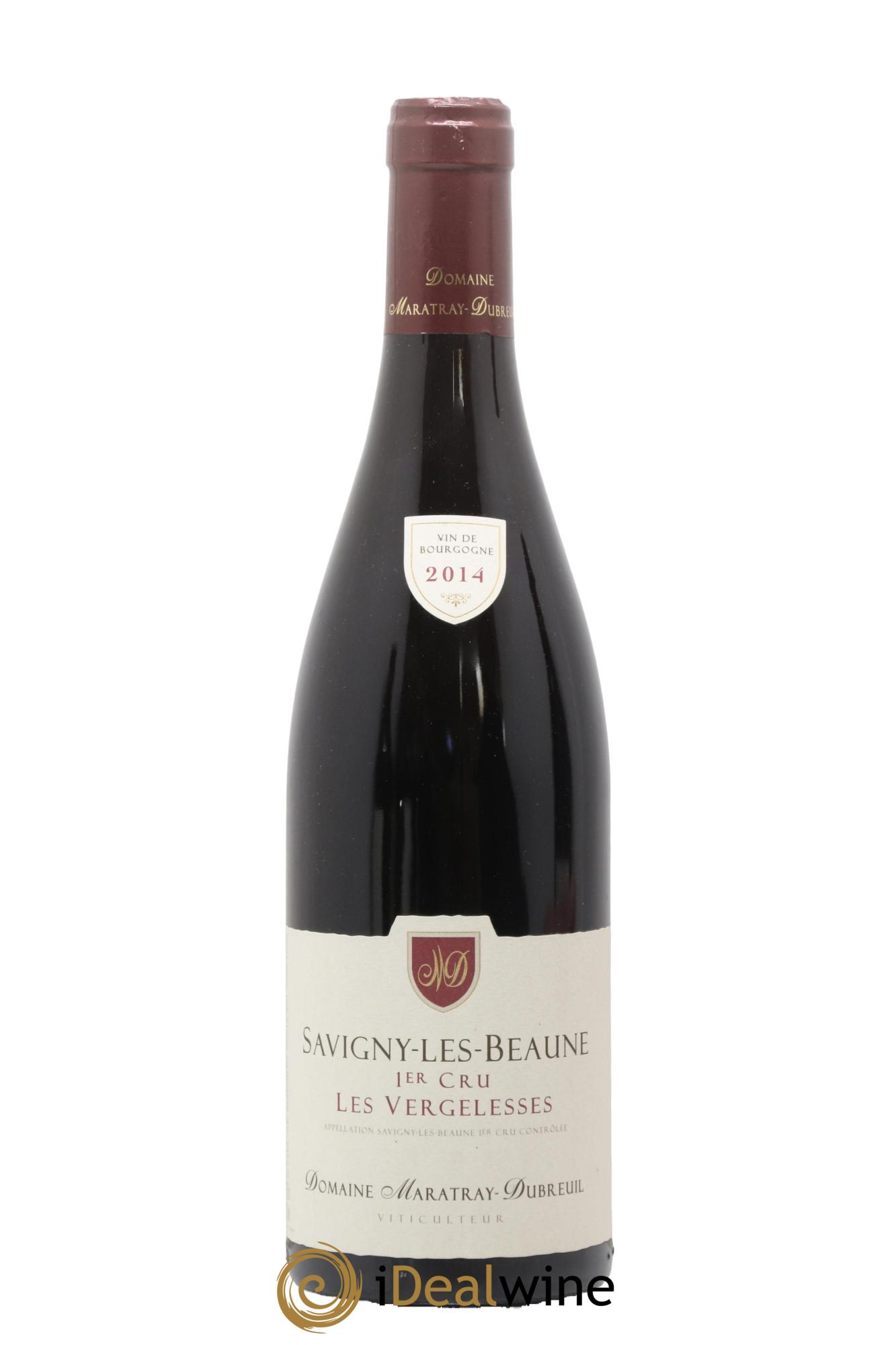 Savigny-lès-Beaune 1er Cru Les Vergelesses Domaine Maratray-Dubreuil 2014 - Lotto di 1 bottiglia - 0