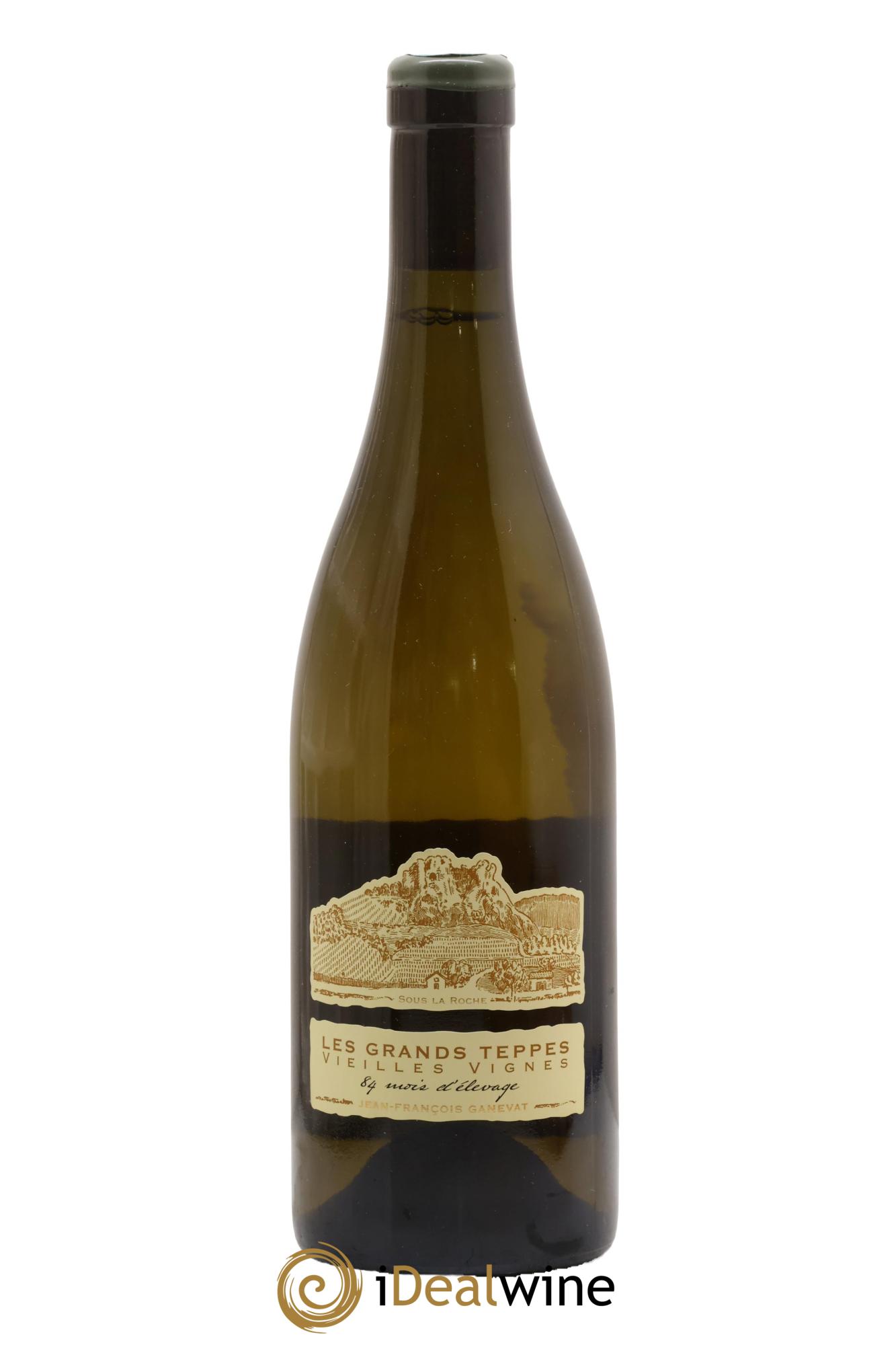Côtes du Jura Chardonnay Les Grands Teppes Vieilles Vignes 84 Mois D'Elevage Jean-François Ganevat (Domaine) 2018 - Lot de 1 bouteille - 0