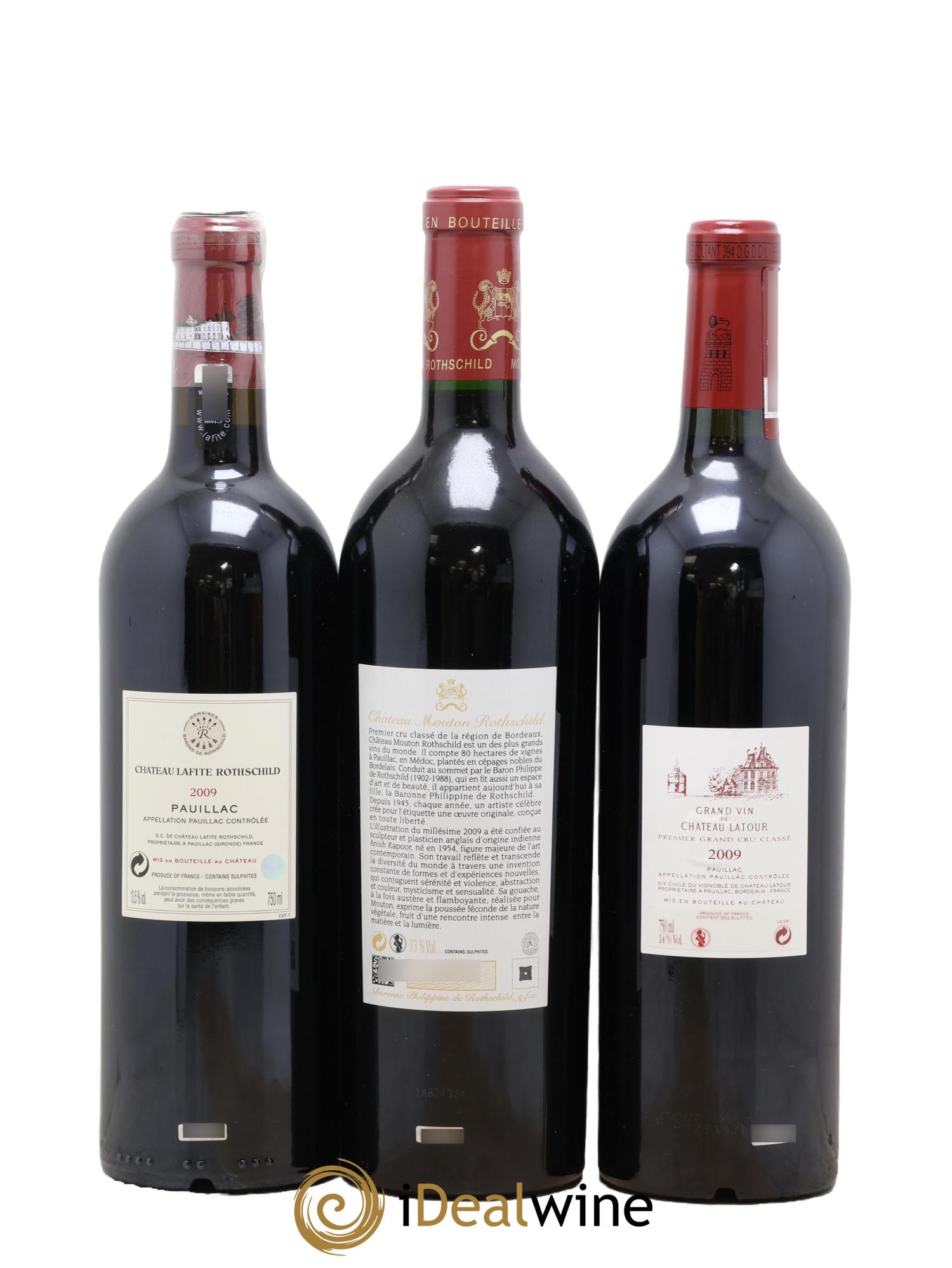 Caisse Collection Duclot 2009 2009 - Lot de 9 bouteilles - 4