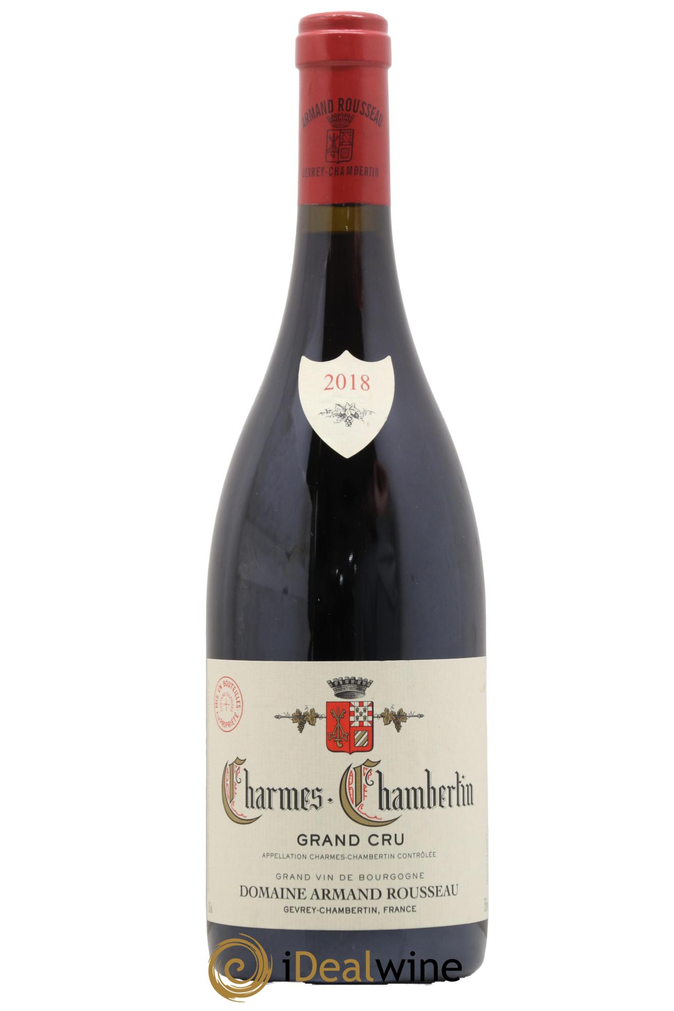 Charmes-Chambertin Grand Cru Armand Rousseau (Domaine) 2018 - Lot de 1 bouteille - 0