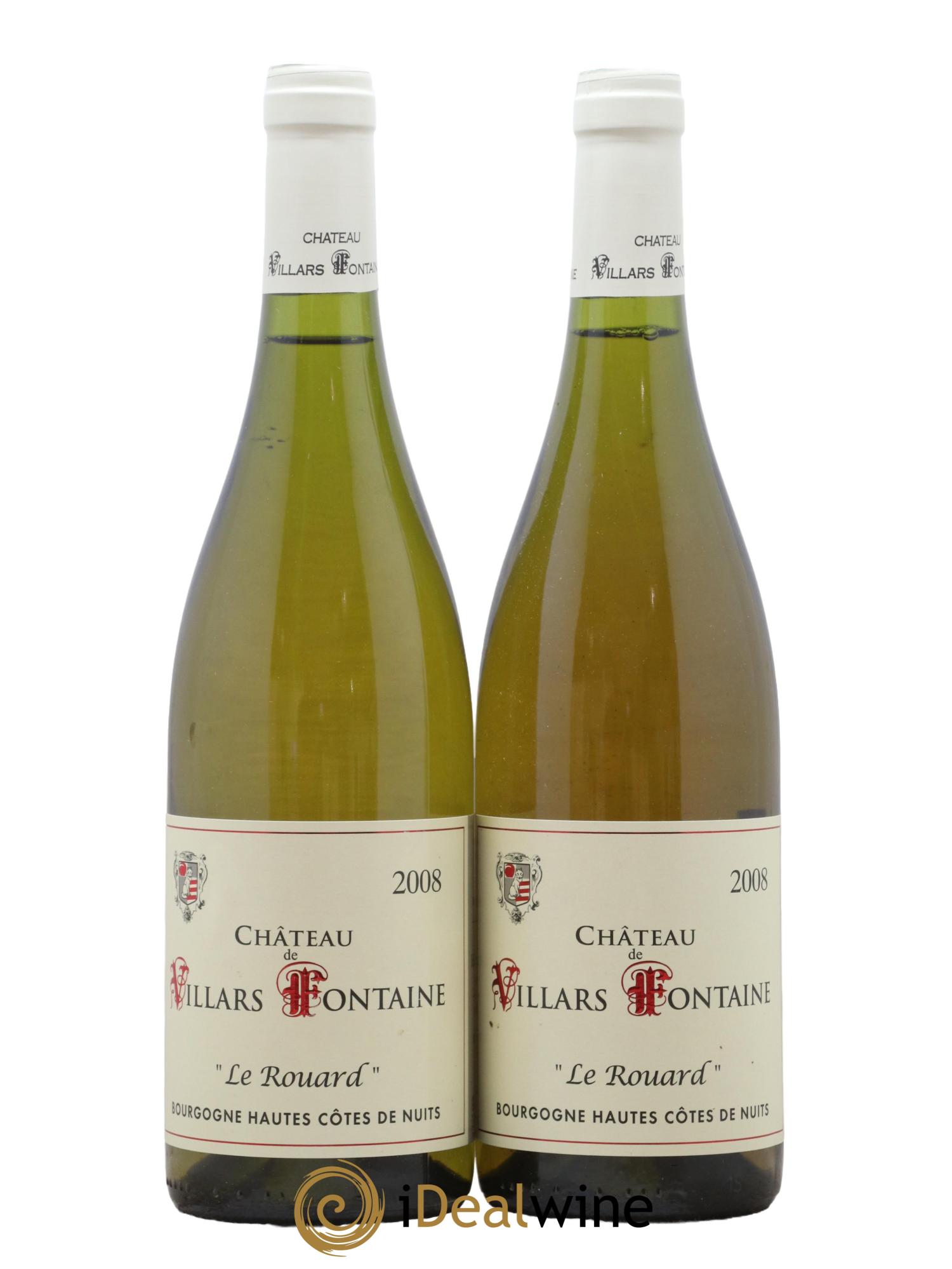 Hautes-Côtes de Nuits Le Rouard Domaine de Villars Fontaine 2008 - Lot de 2 bouteilles - 0