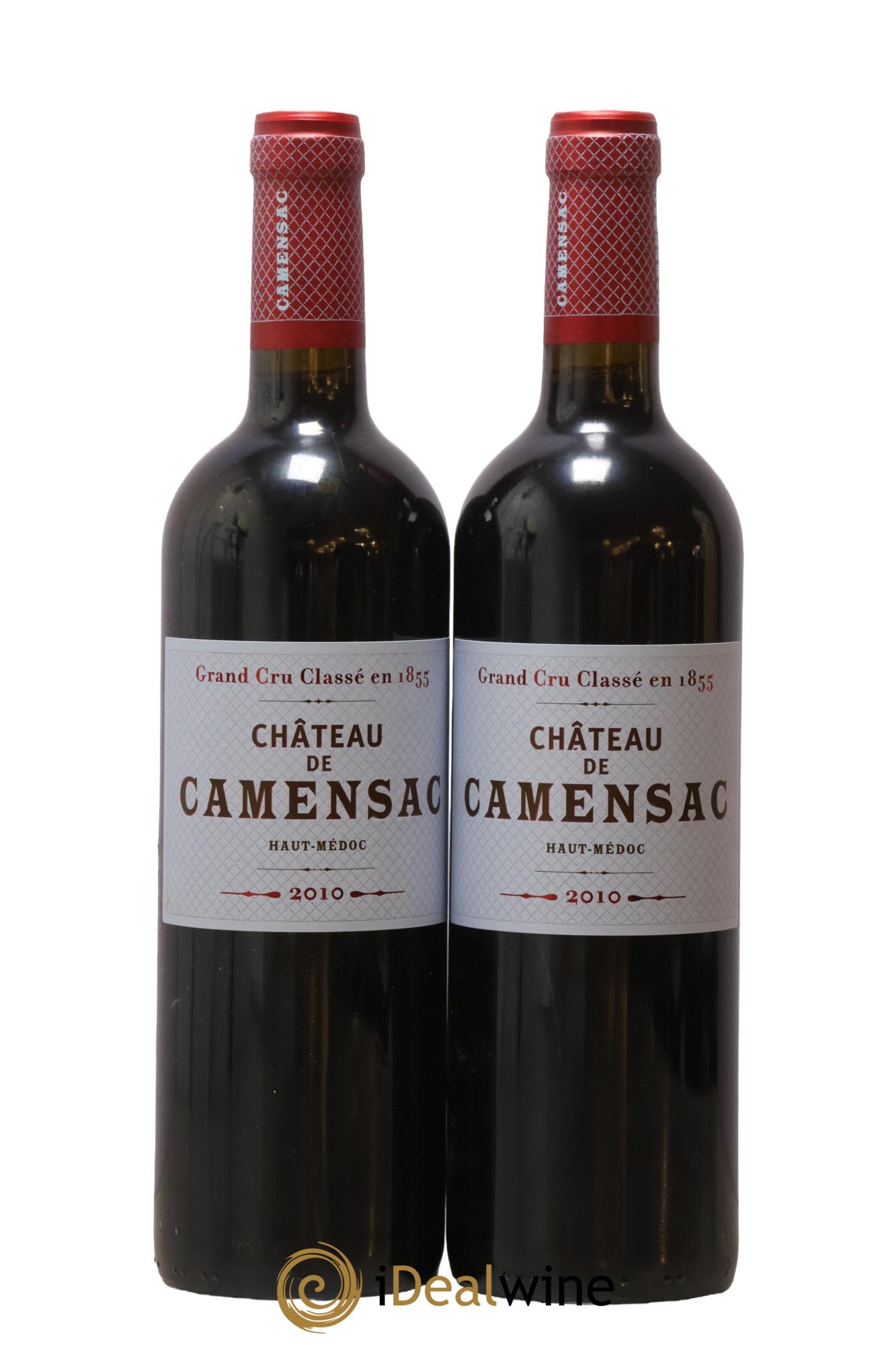 Château Camensac 5ème Grand Cru Classé 2010 - Lot of 2 bottles - 0