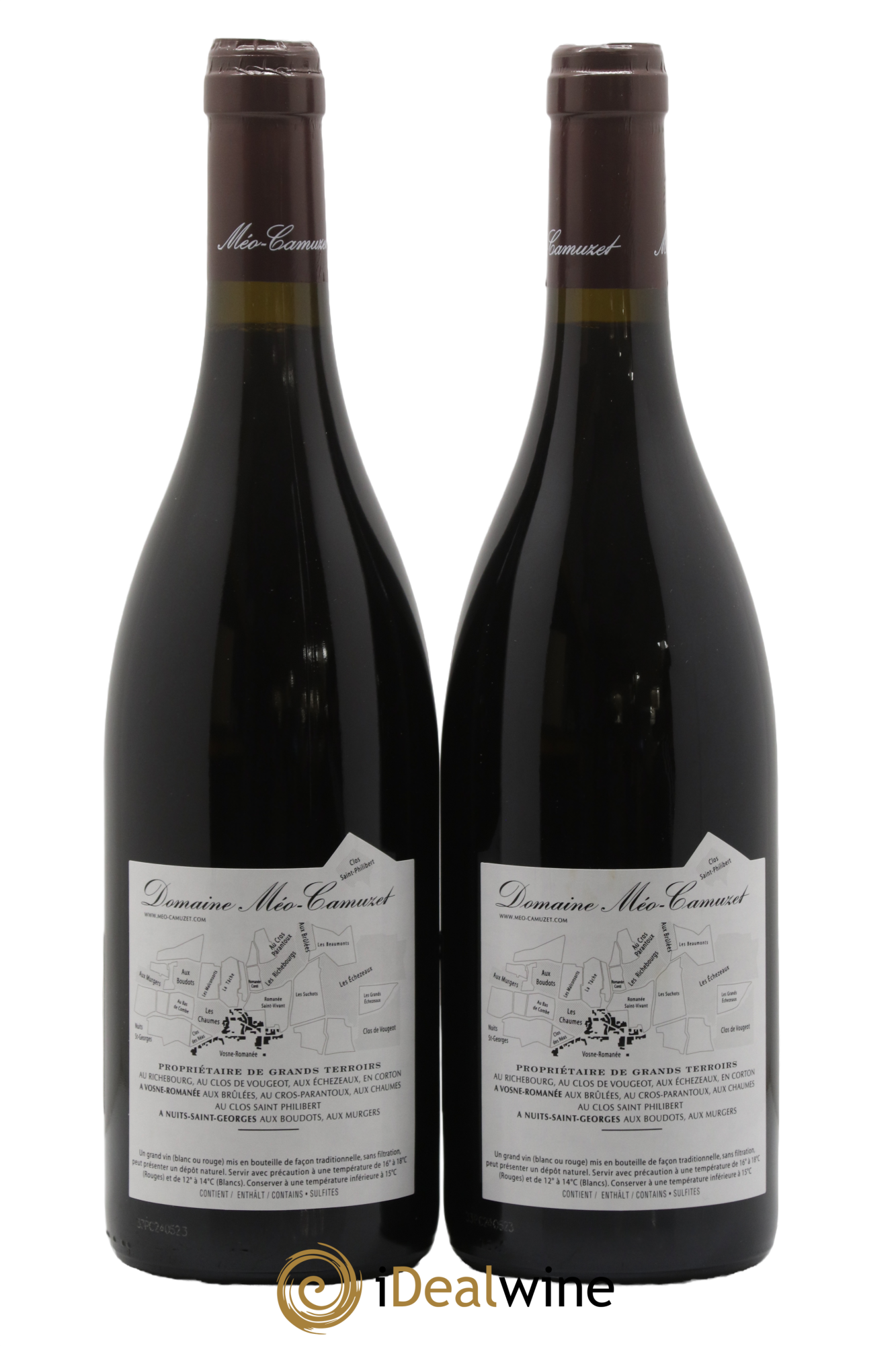 Nuits-Saint-Georges 1er Cru Aux Boudots Méo-Camuzet (Domaine) 2016 - Lotto di 2 bottiglie - 1