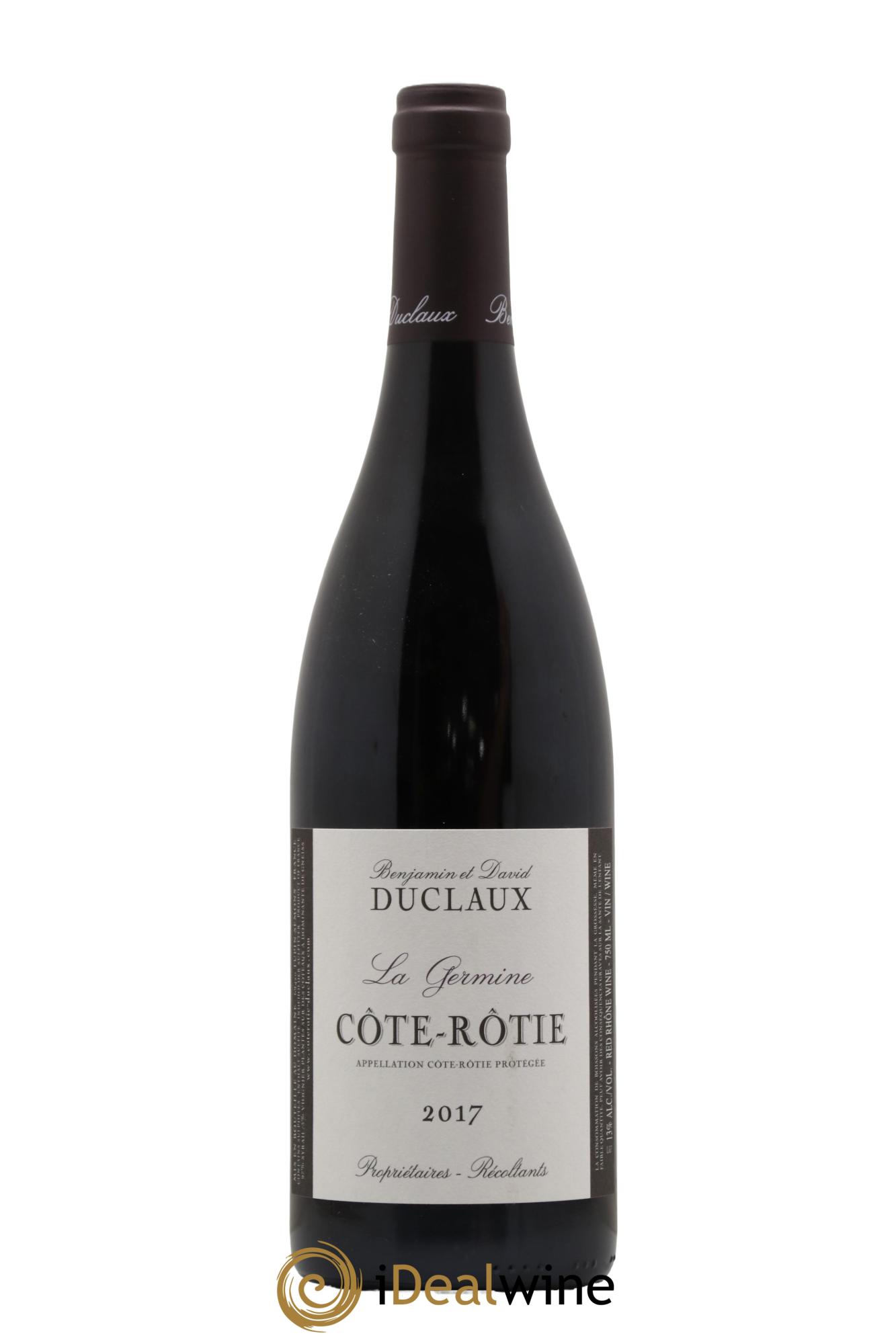 Côte-Rôtie La Germine Domaine Duclaux 2017 - Lot de 1 bouteille - 0