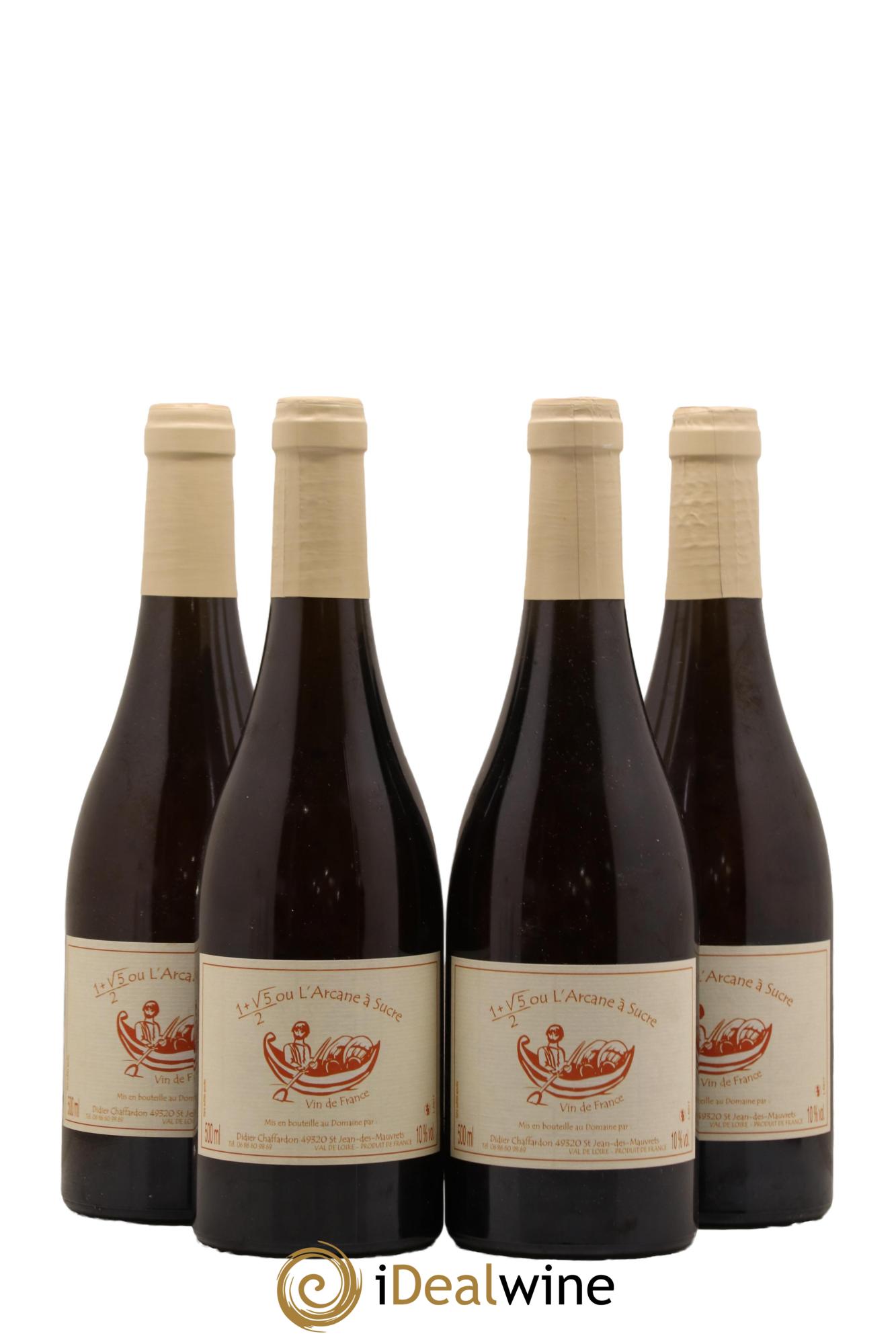 Vin de France L Arcane a Sucre Domaine Didier Chaffardon 2017 - Lot de 4 format 50cls - 0