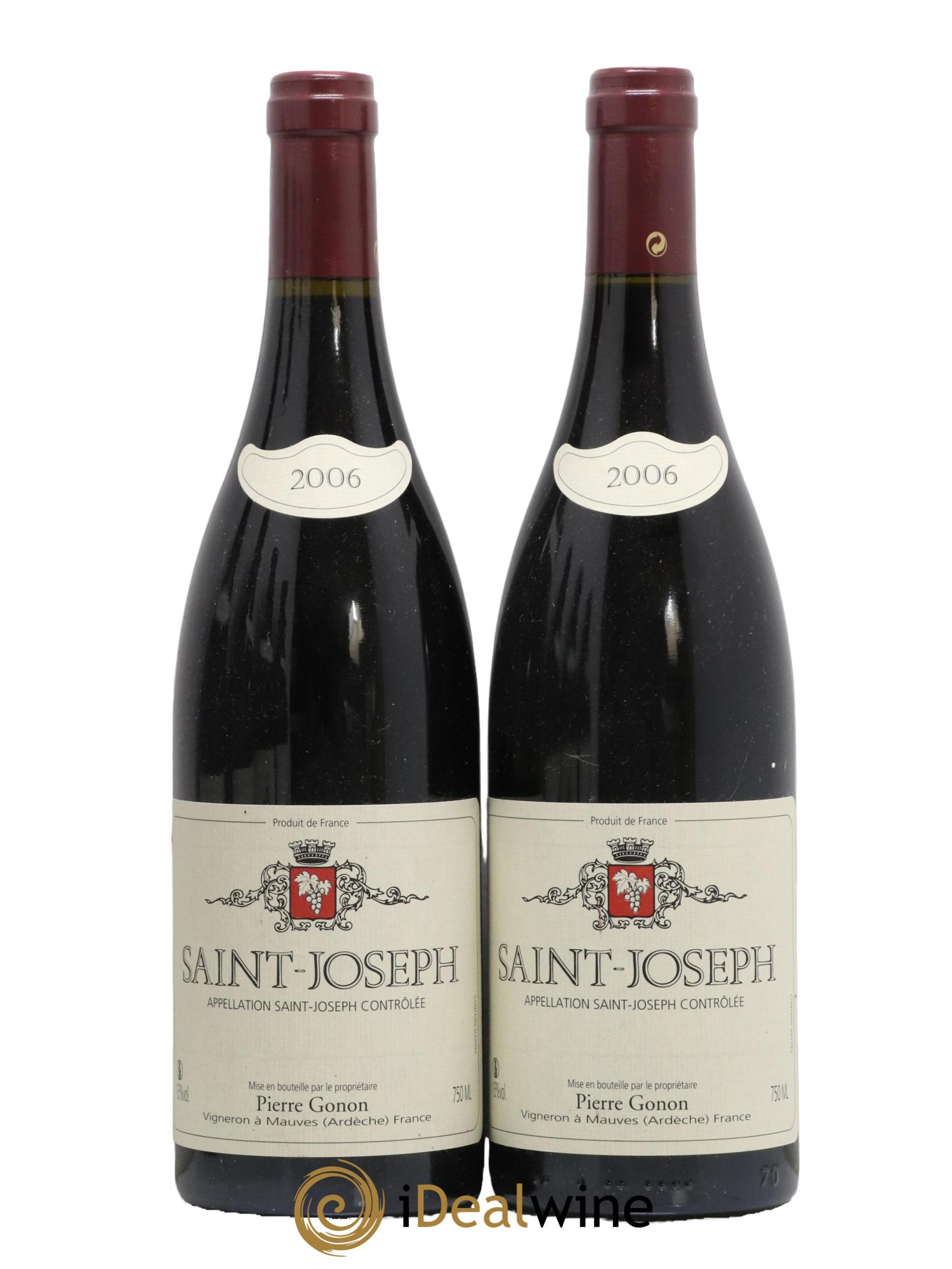 Saint-Joseph Gonon (Domaine) 2006 - Lot de 2 bouteilles - 0