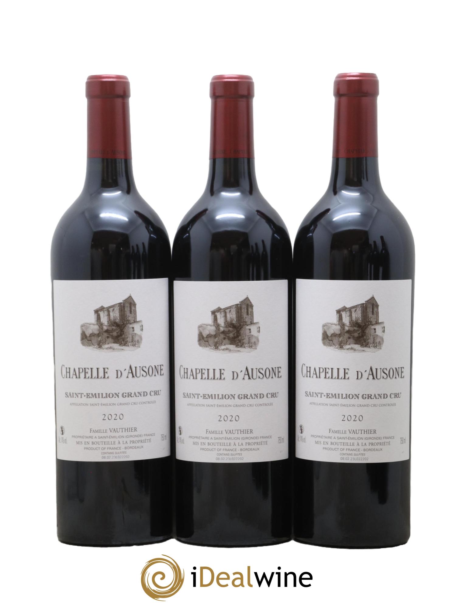 Chapelle d'Ausone Second Vin 2020 - Lot de 6 bouteilles - 2