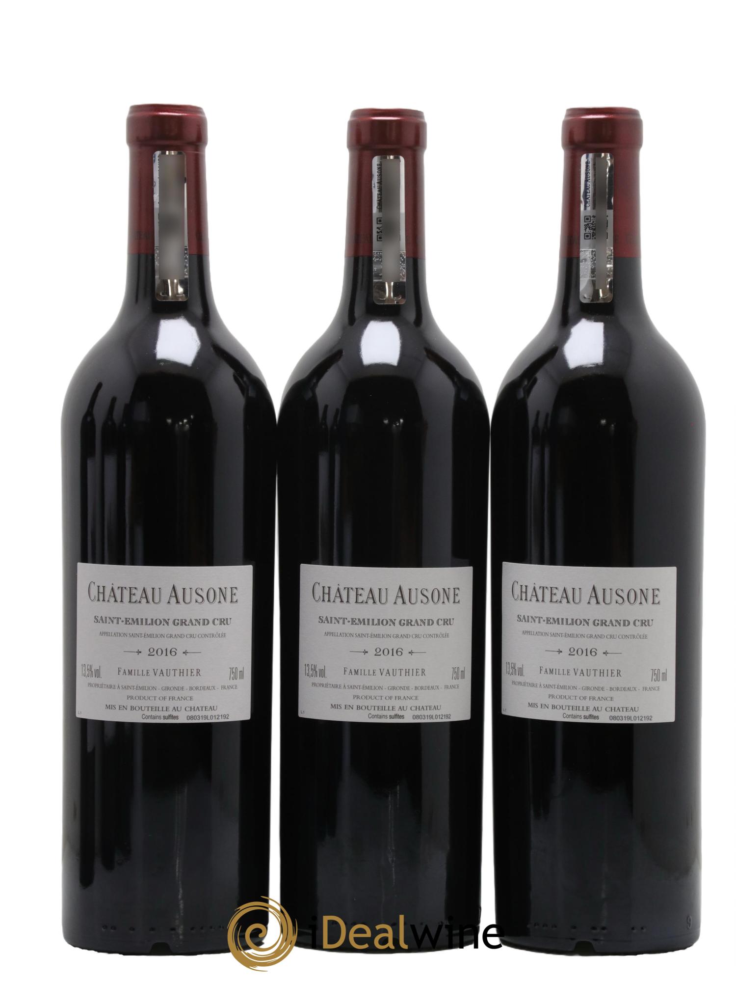 Château Ausone 1er Grand Cru Classé A 2016 - Lot de 6 bouteilles - 2