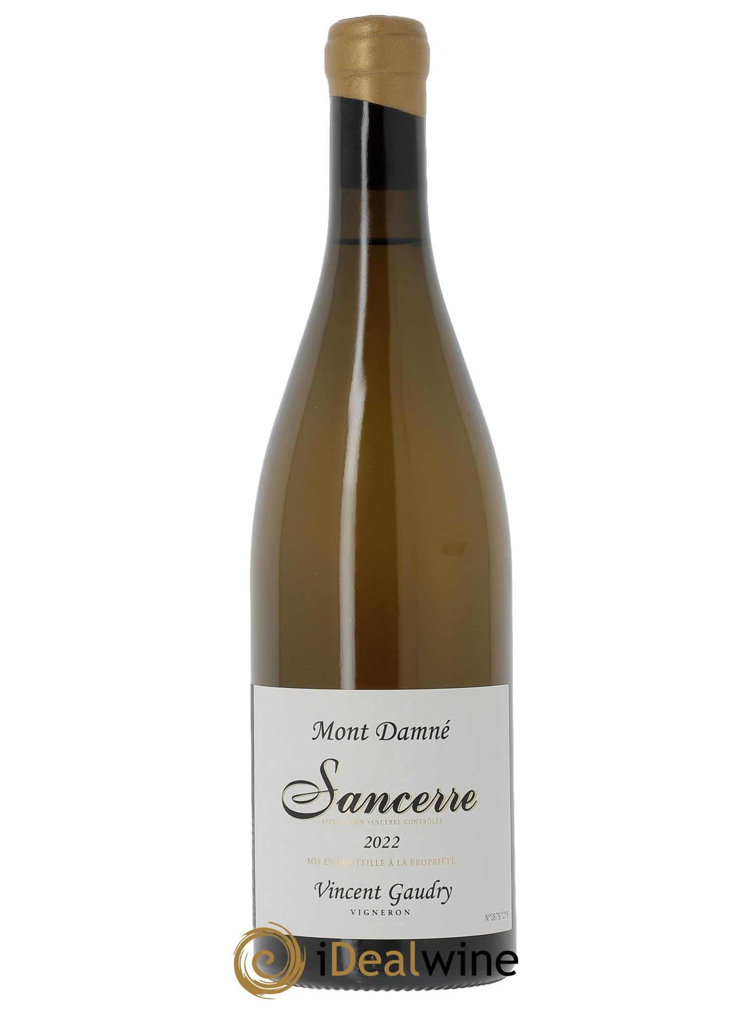 Sancerre Les Monts-Damnés Vincent Gaudry 2022 - Posten von 1 Flasche - 0