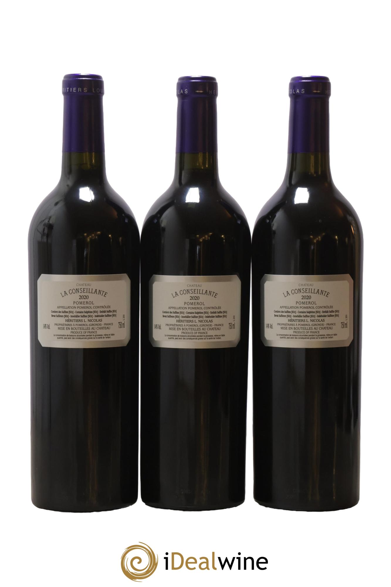 Château la Conseillante 2020 - Posten von 6 Flaschen - 2