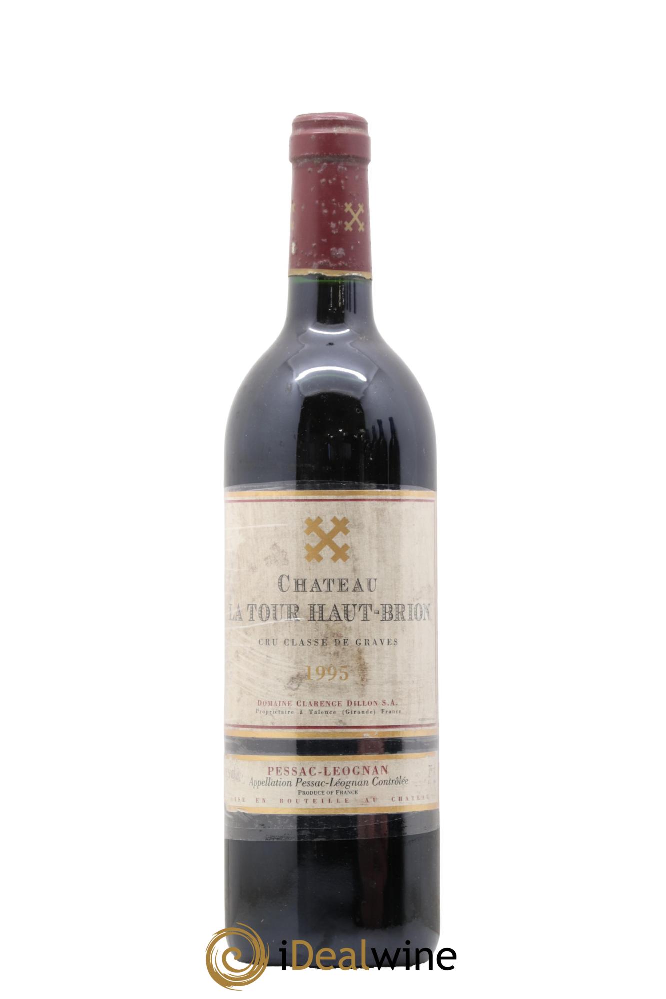 Château la Tour Haut-Brion Cru Classé de Graves 1995 - Lot de 1 bouteille - 0