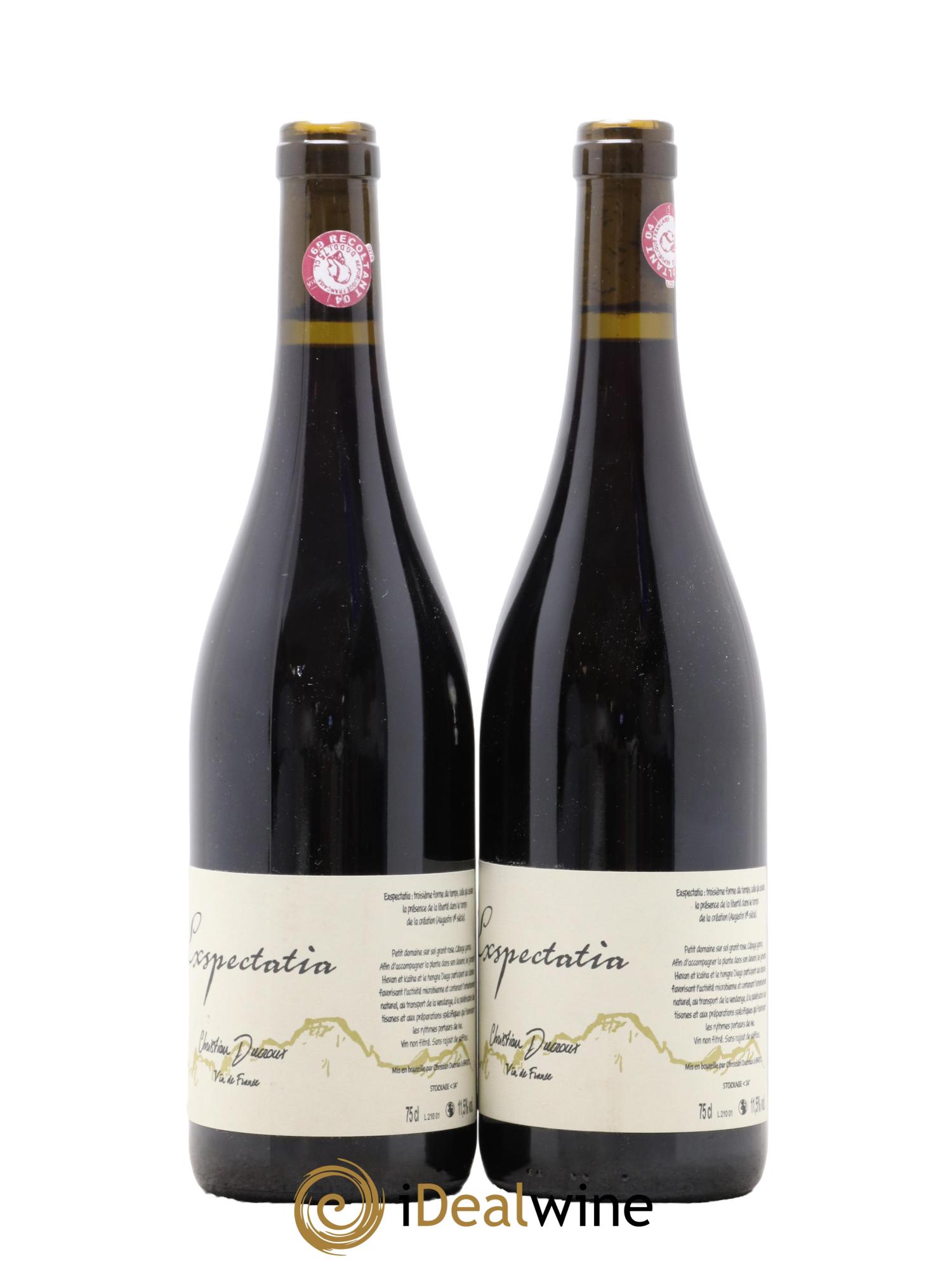 Vin de France Expectatia Christian Ducroux 2021 - Lot de 2 bouteilles - 0