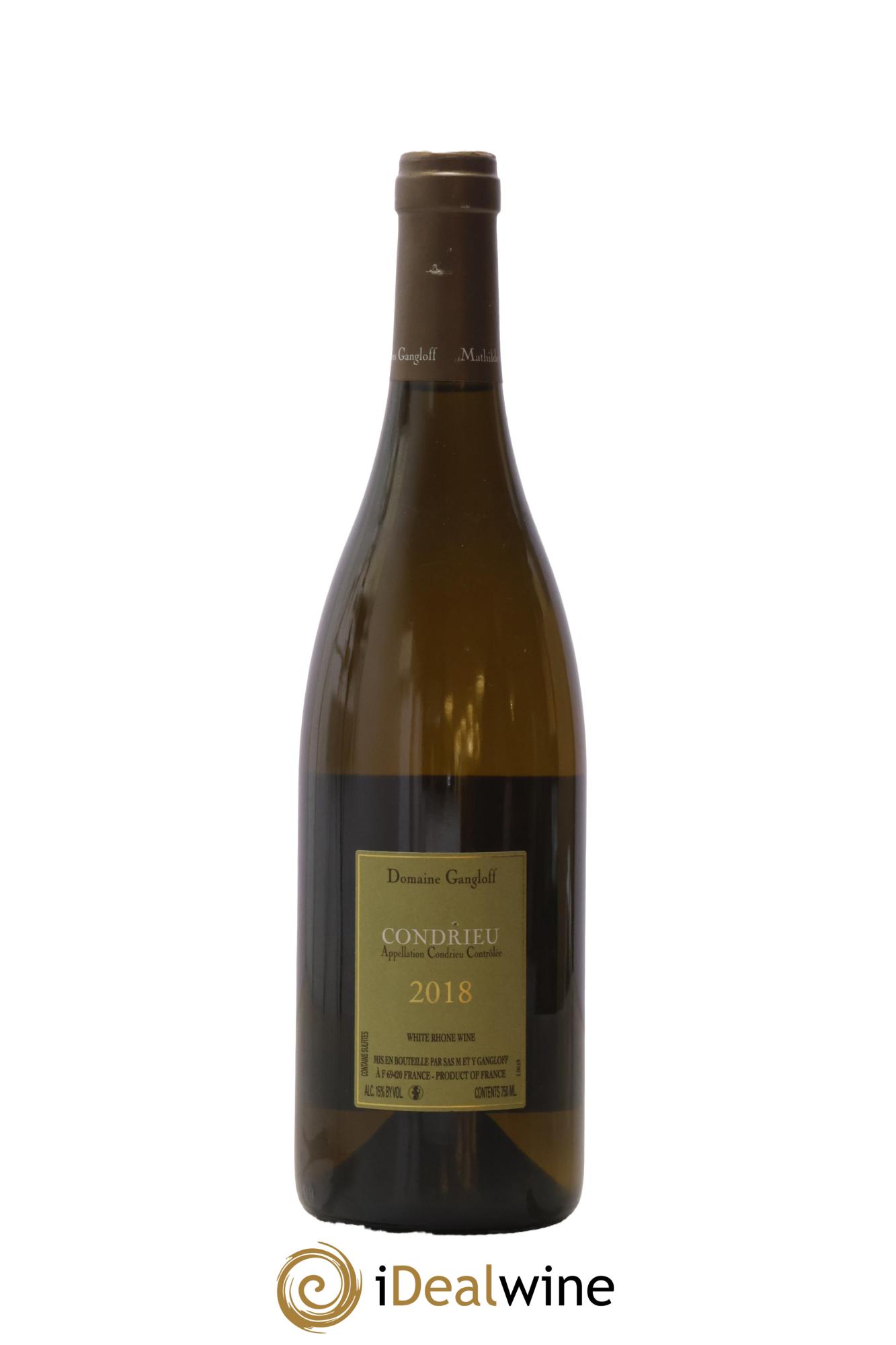 Condrieu Domaine Gangloff (Domaine) 2018 - Lot of 1 bottle - 1