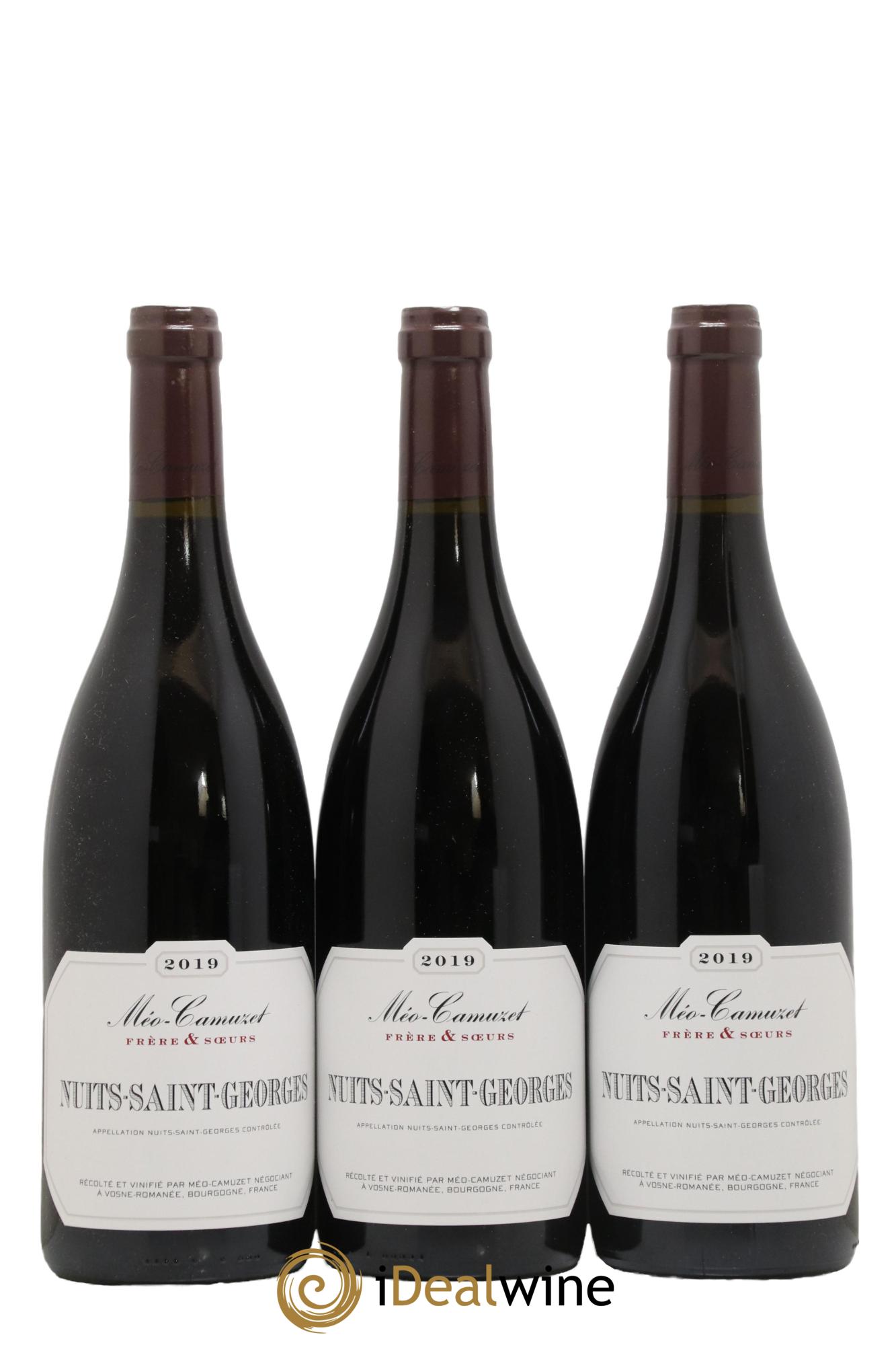 Nuits-Saint-Georges Méo-Camuzet (Frère & Soeurs) 2019 - Lot de 3 bouteilles - 0