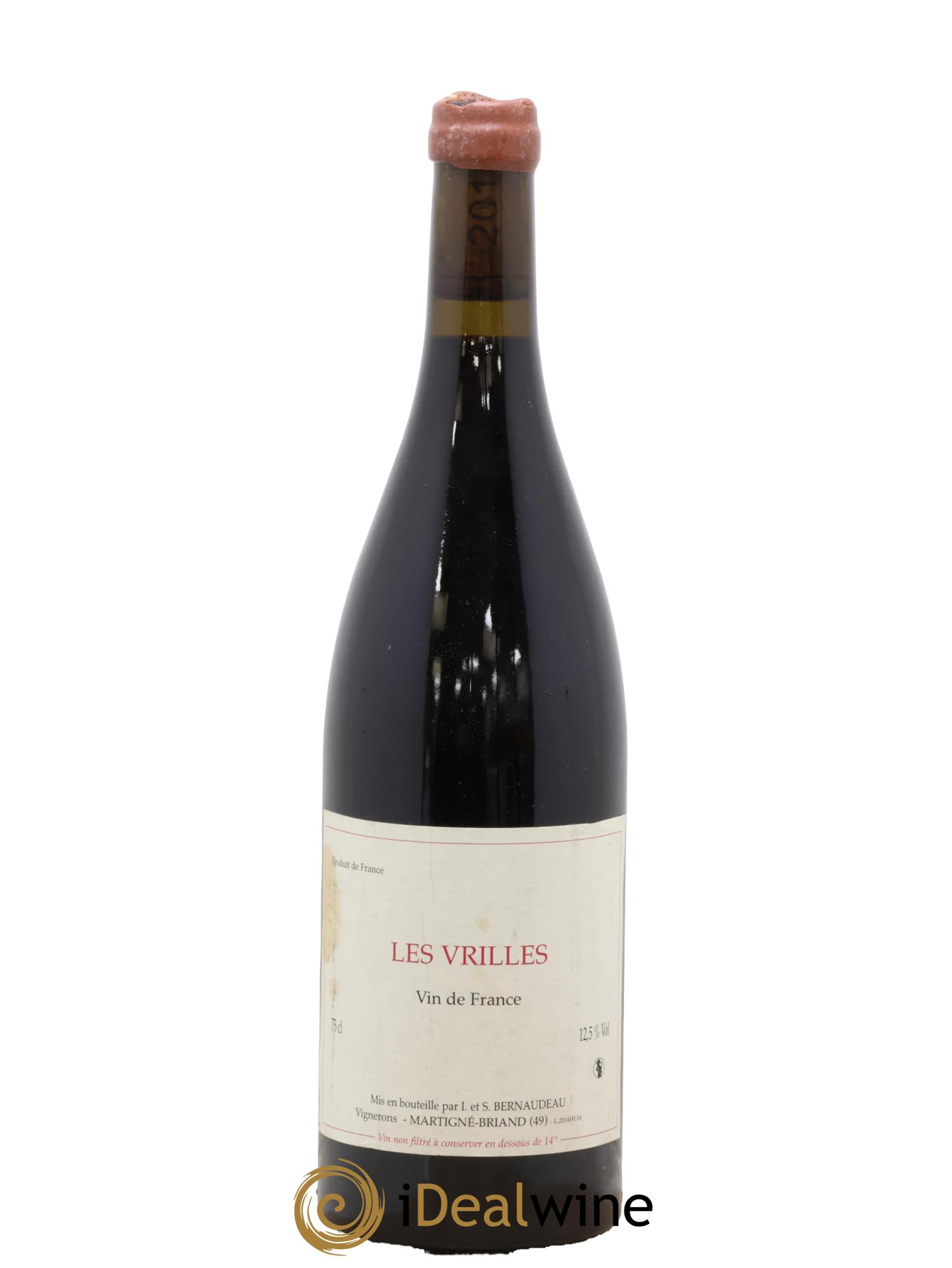 Vin de France Les Vrilles Stéphane Bernaudeau (Domaine) 2014 - Lot de 1 bouteille - 0
