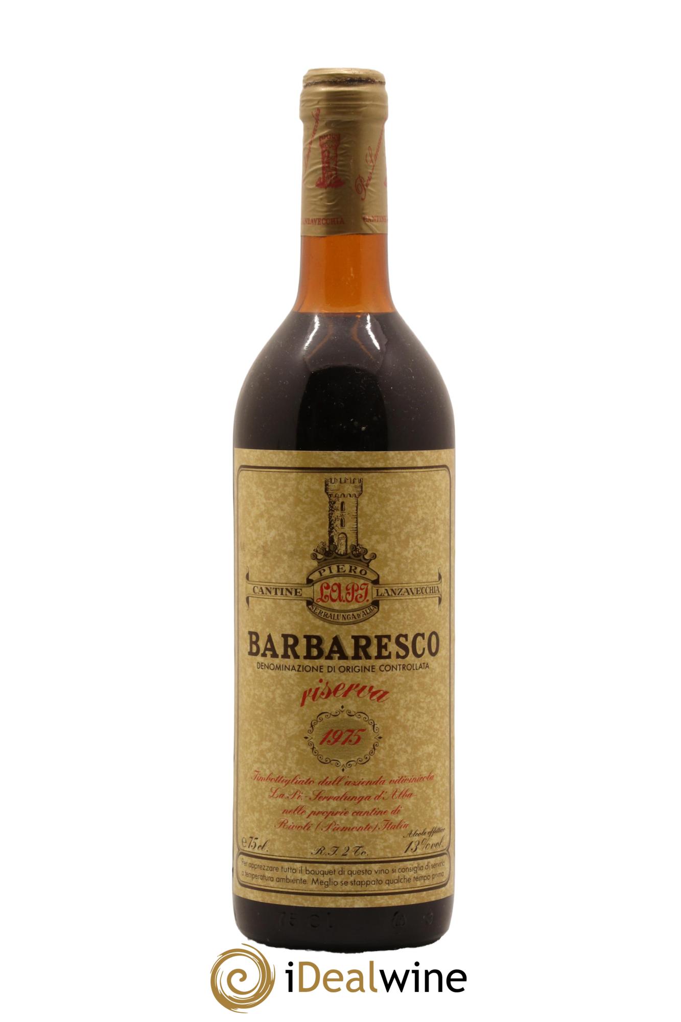 Barbaresco DOCG Riserva Lanzavecchia 1975 - Posten von 1 Flasche - 0