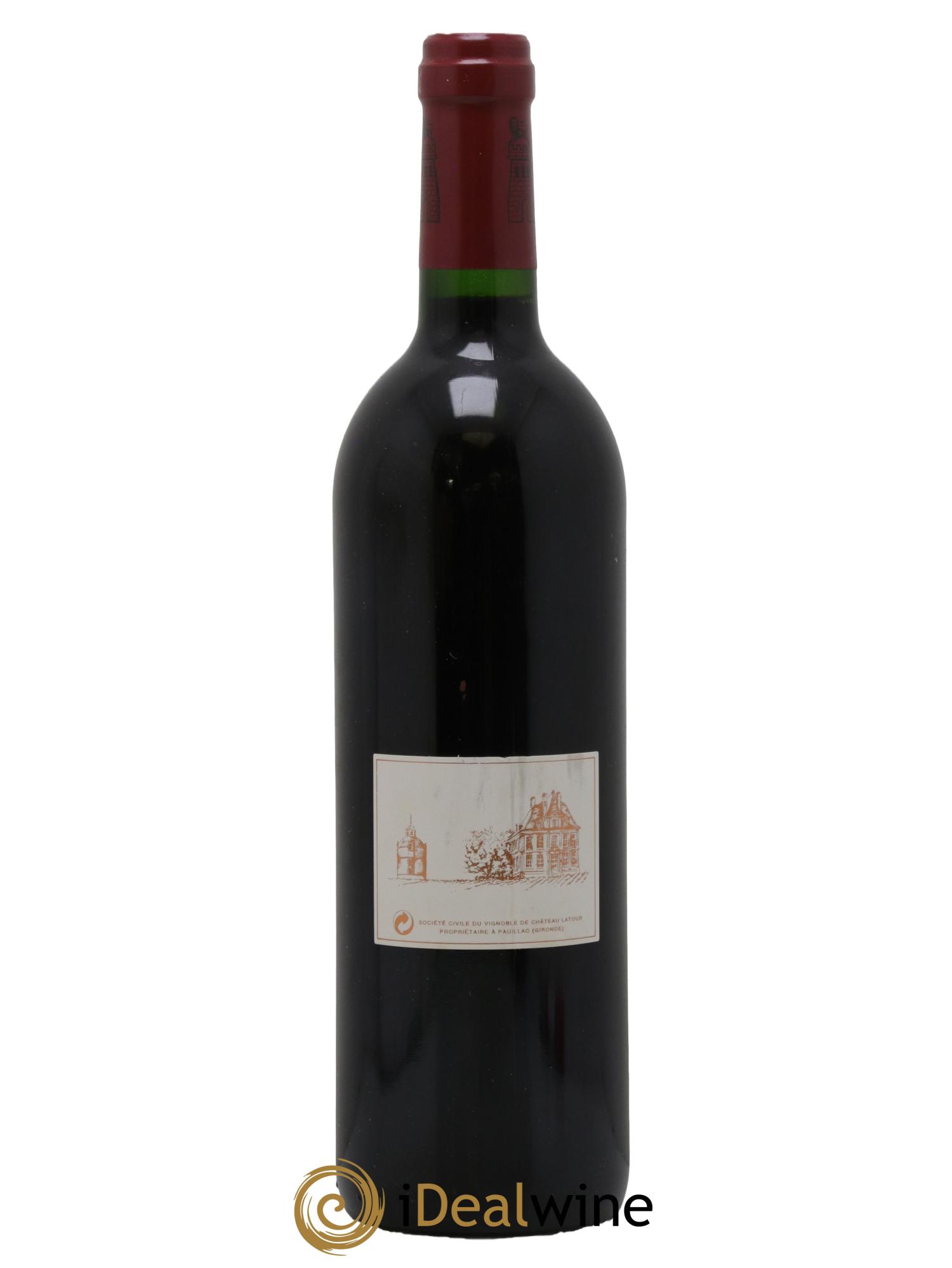 Château Latour 1er Grand Cru Classé 1996 - Lot de 1 bouteille - 1