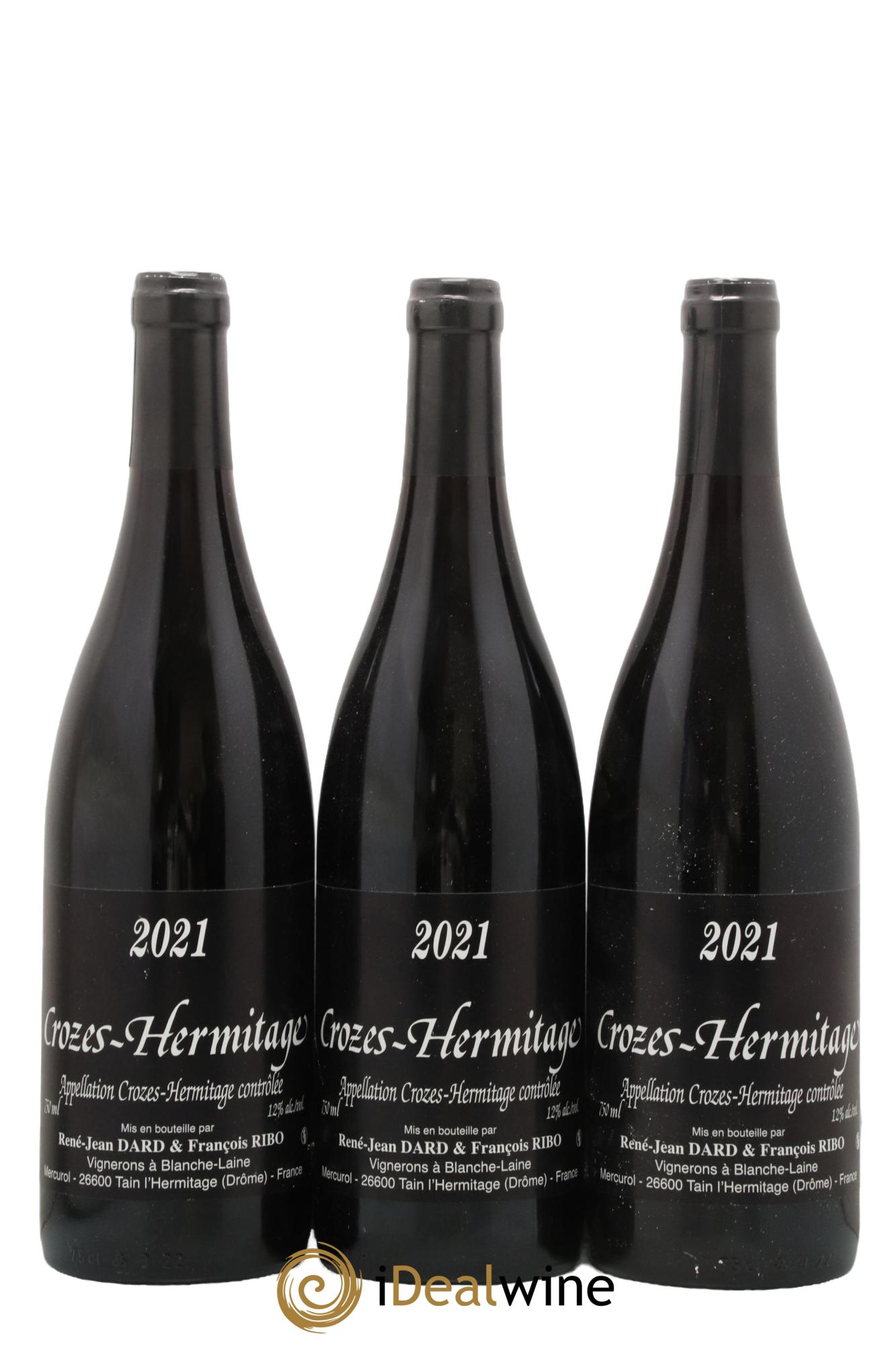 Crozes-Hermitage Dard et Ribo (Domaine) 2021 - Lotto di 3 bottiglie - 0
