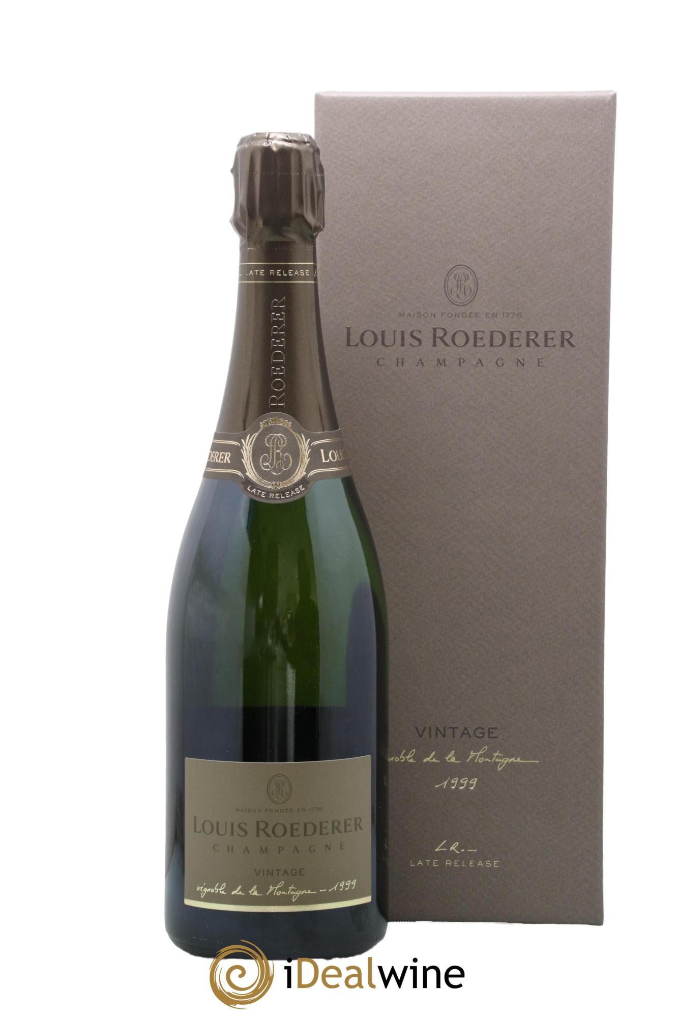 Late Release Louis Roederer 1999 - Posten von 1 Flasche - 0
