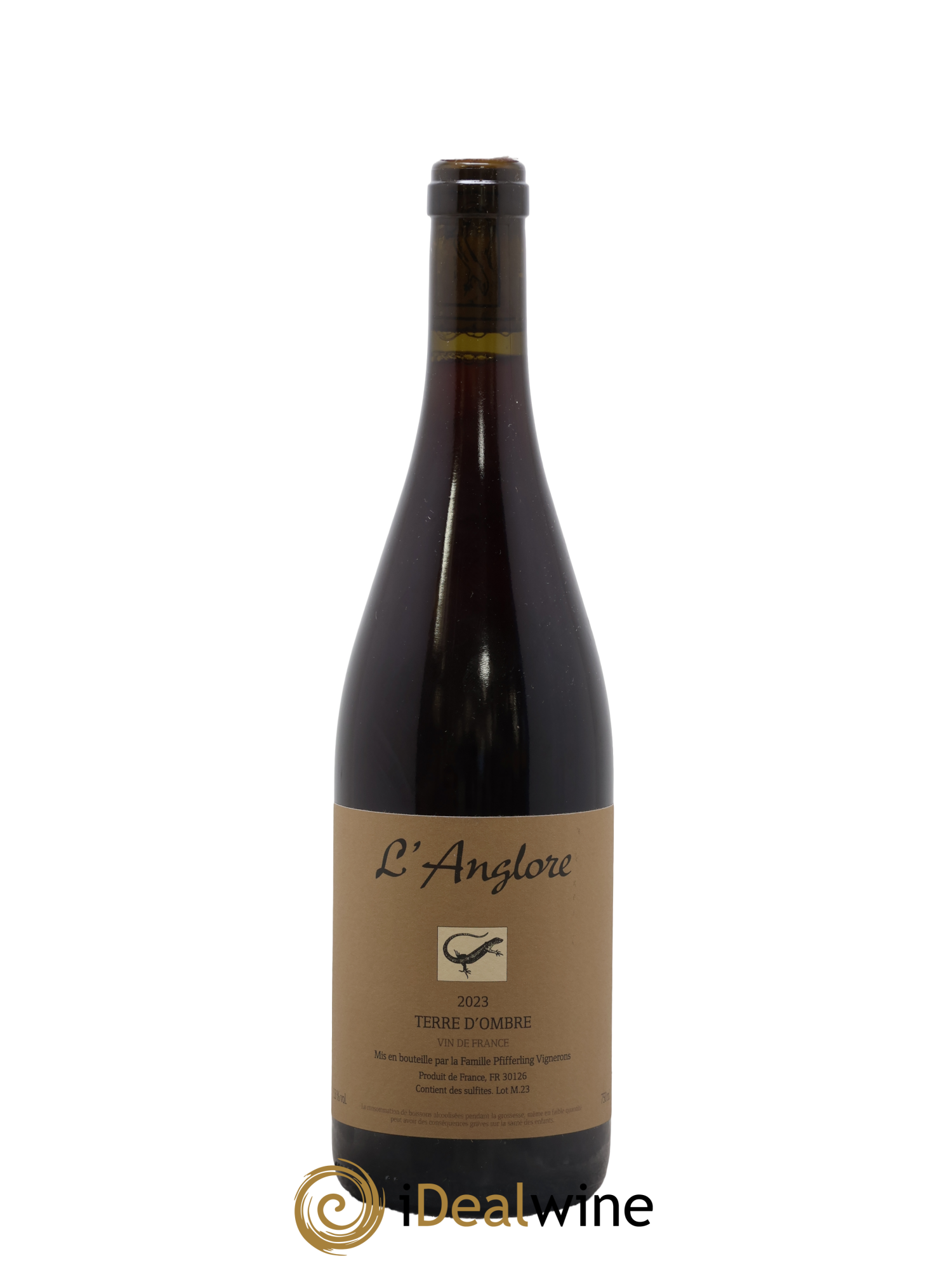 Vin de France Terre d'Ombre L'Anglore 2023 - Lot de 1 bouteille - 0
