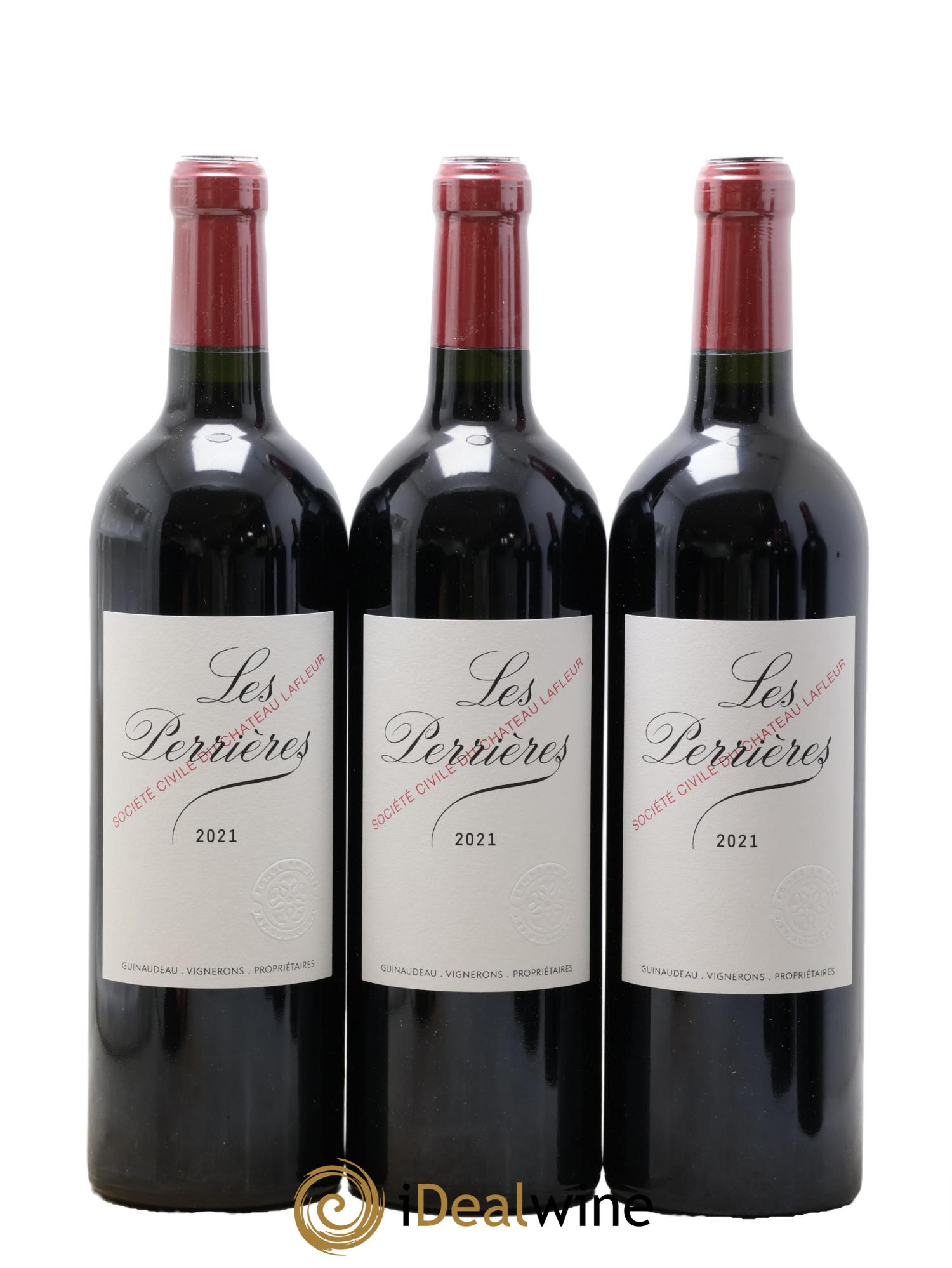 Bordeaux Supérieur Les Perrières Château Lafleur 2021 - Lotto di 6 bottiglie - 1