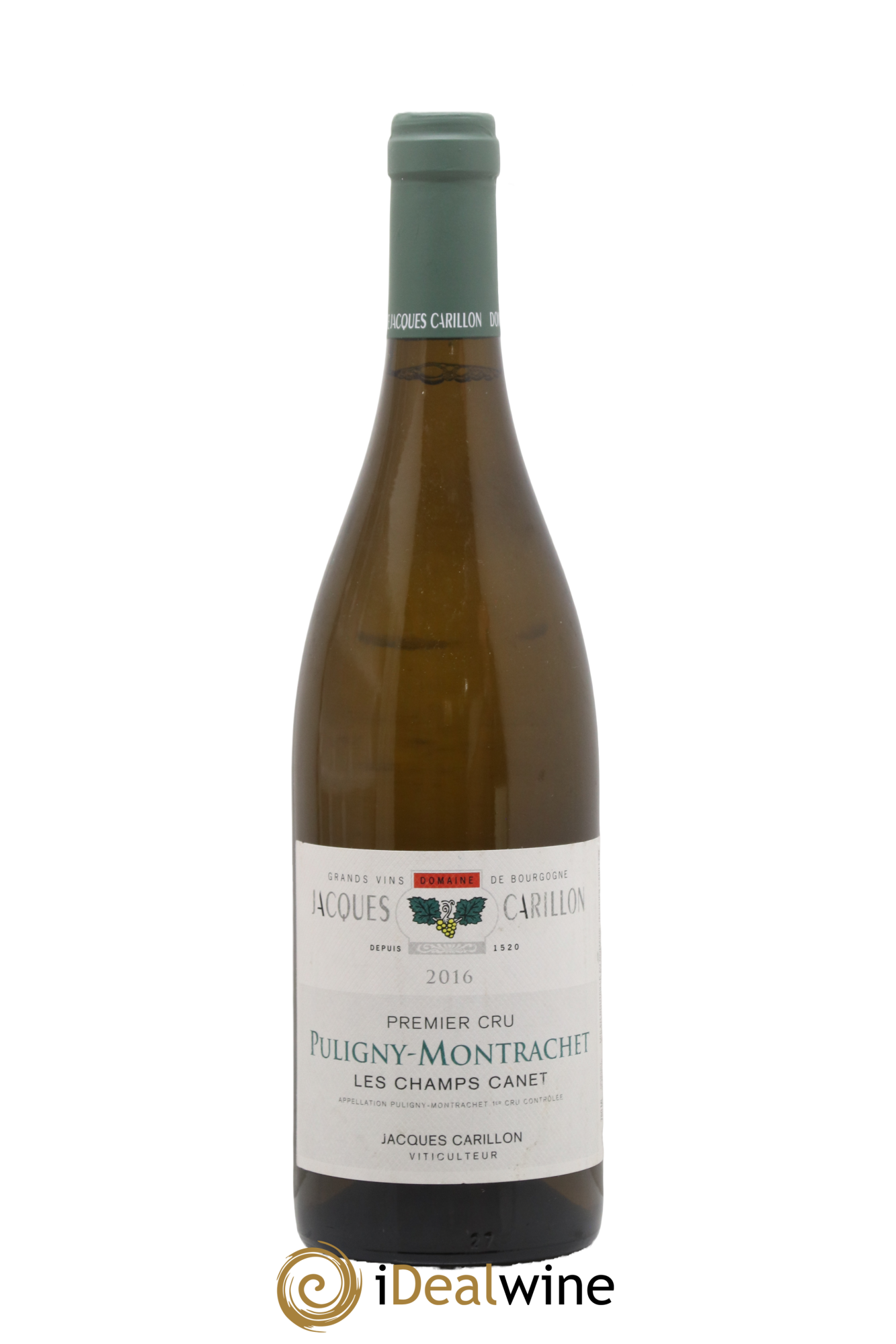Puligny-Montrachet 1er Cru Les Champs Canet Jacques Carillon (Domaine) 2016 - Lot de 1 bouteille - 0