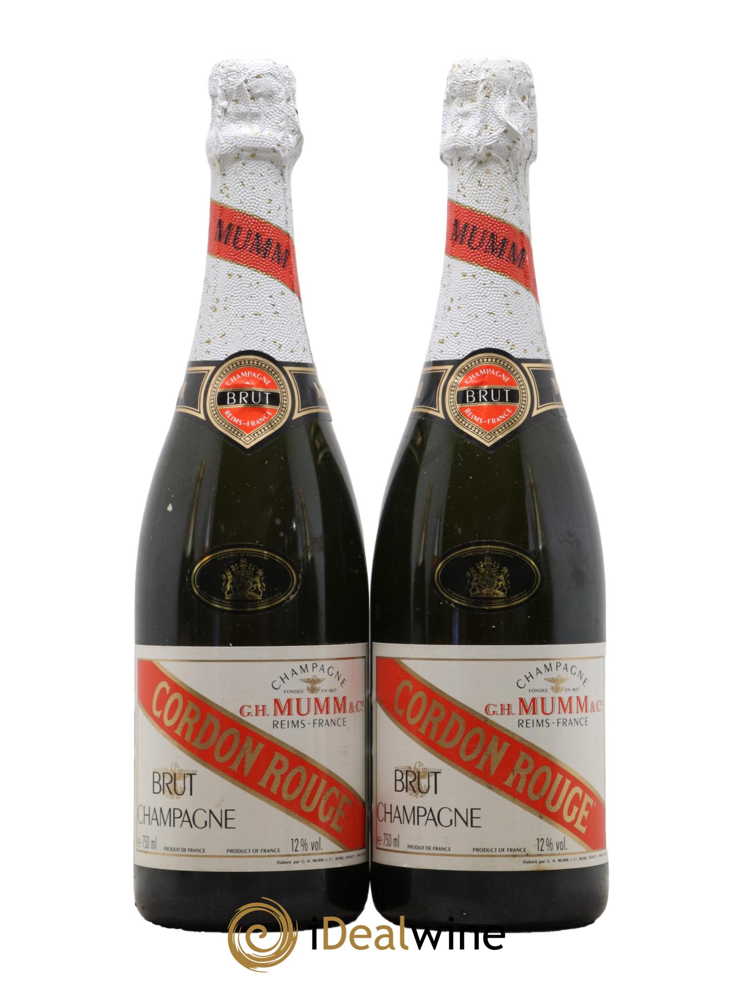 Cordon Rouge Mumm - Posten von 2 Flaschen - 0