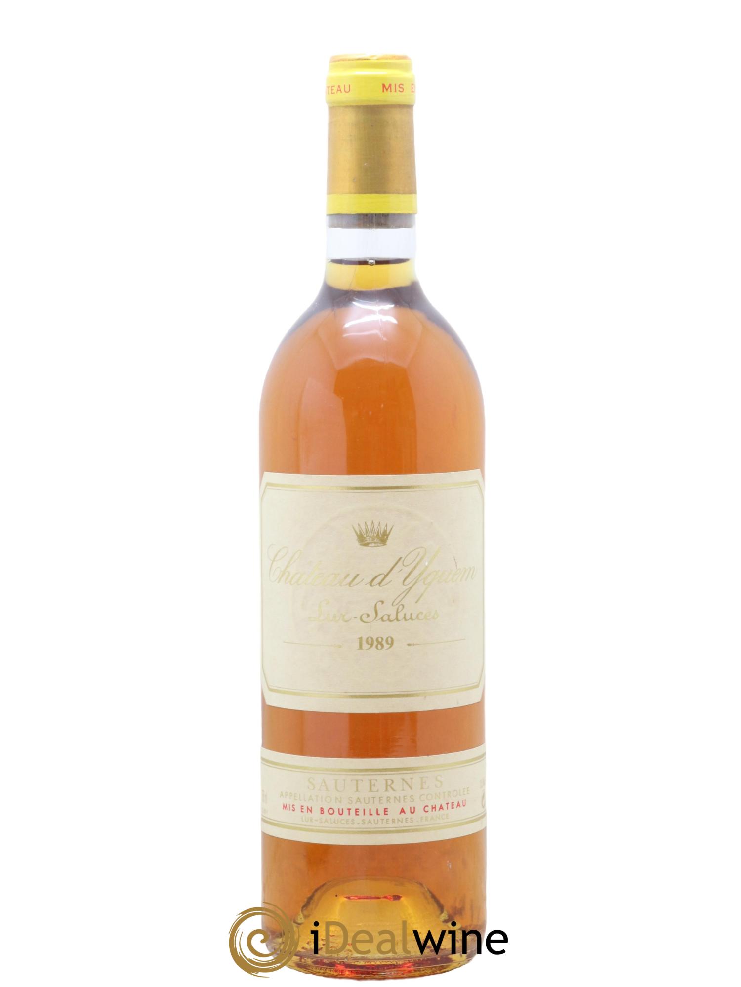 Château d' Yquem 1er Cru Classé Supérieur 1989 - Lotto di 1 bottiglia - 0
