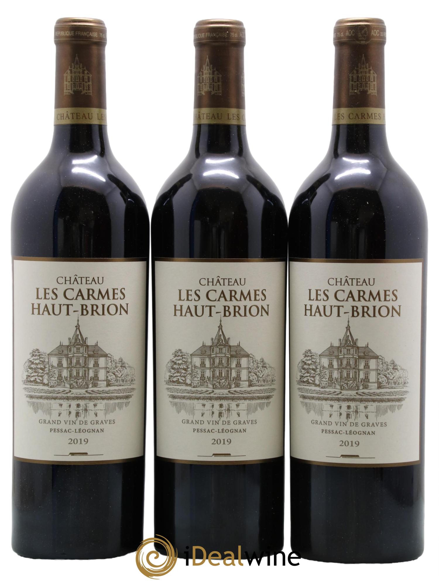 Château Les Carmes Haut-Brion 2019 - Lot de 6 bouteilles - 2