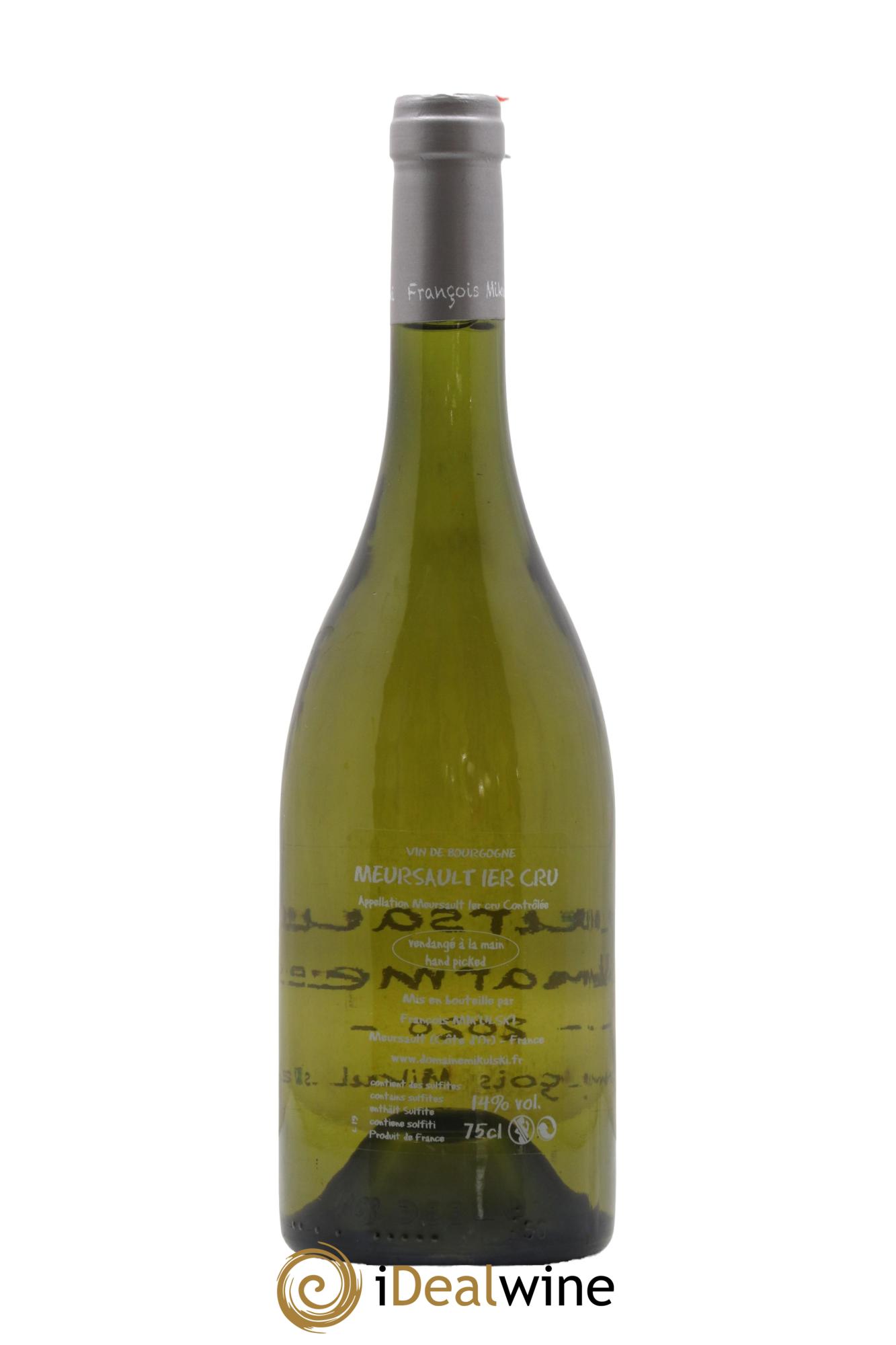 Meursault 1er Cru Charmes François Mikulski 2020 - Posten von 1 Flasche - 1